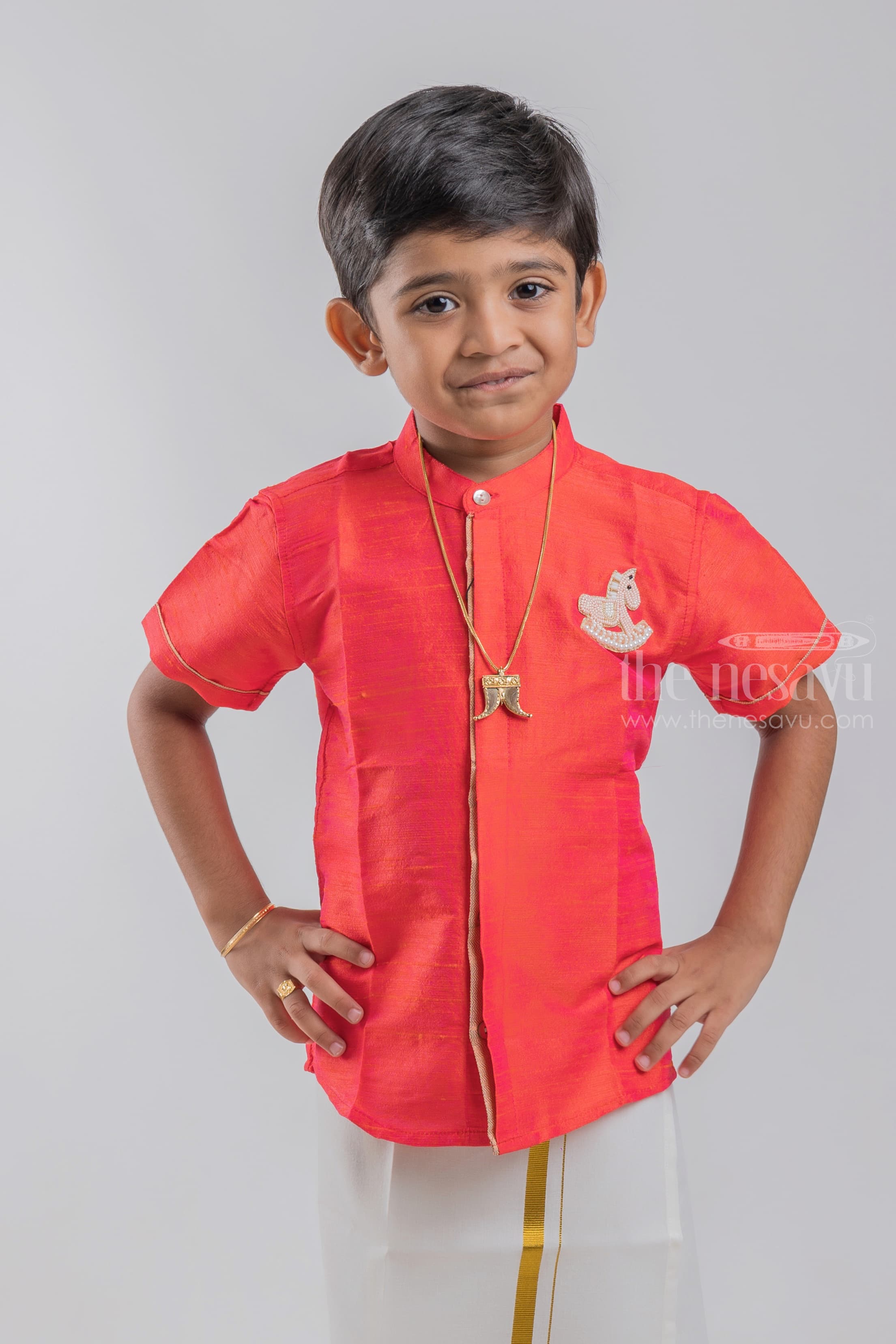 Pattu dress best sale for baby boy