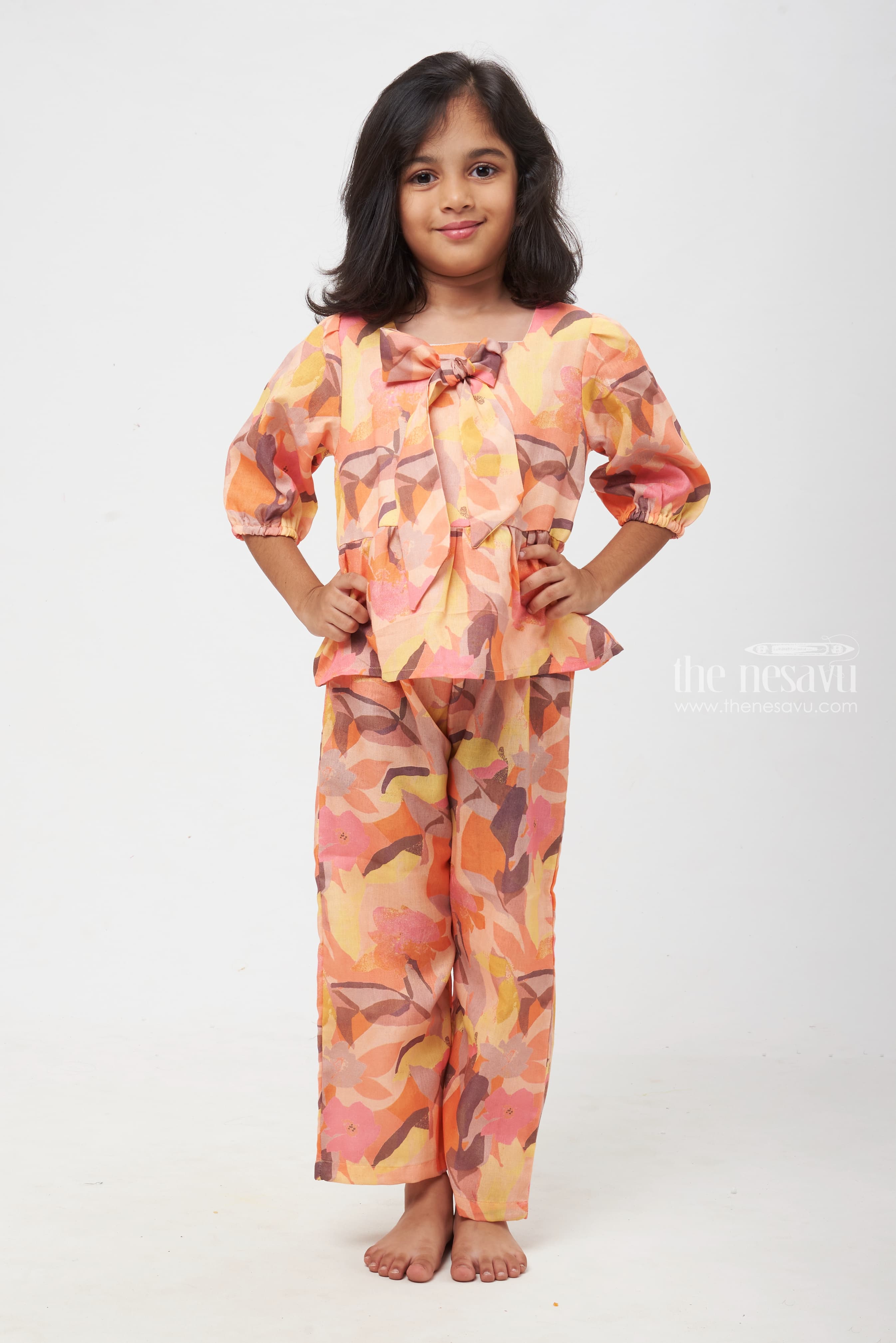 Kids best sale linen pyjamas