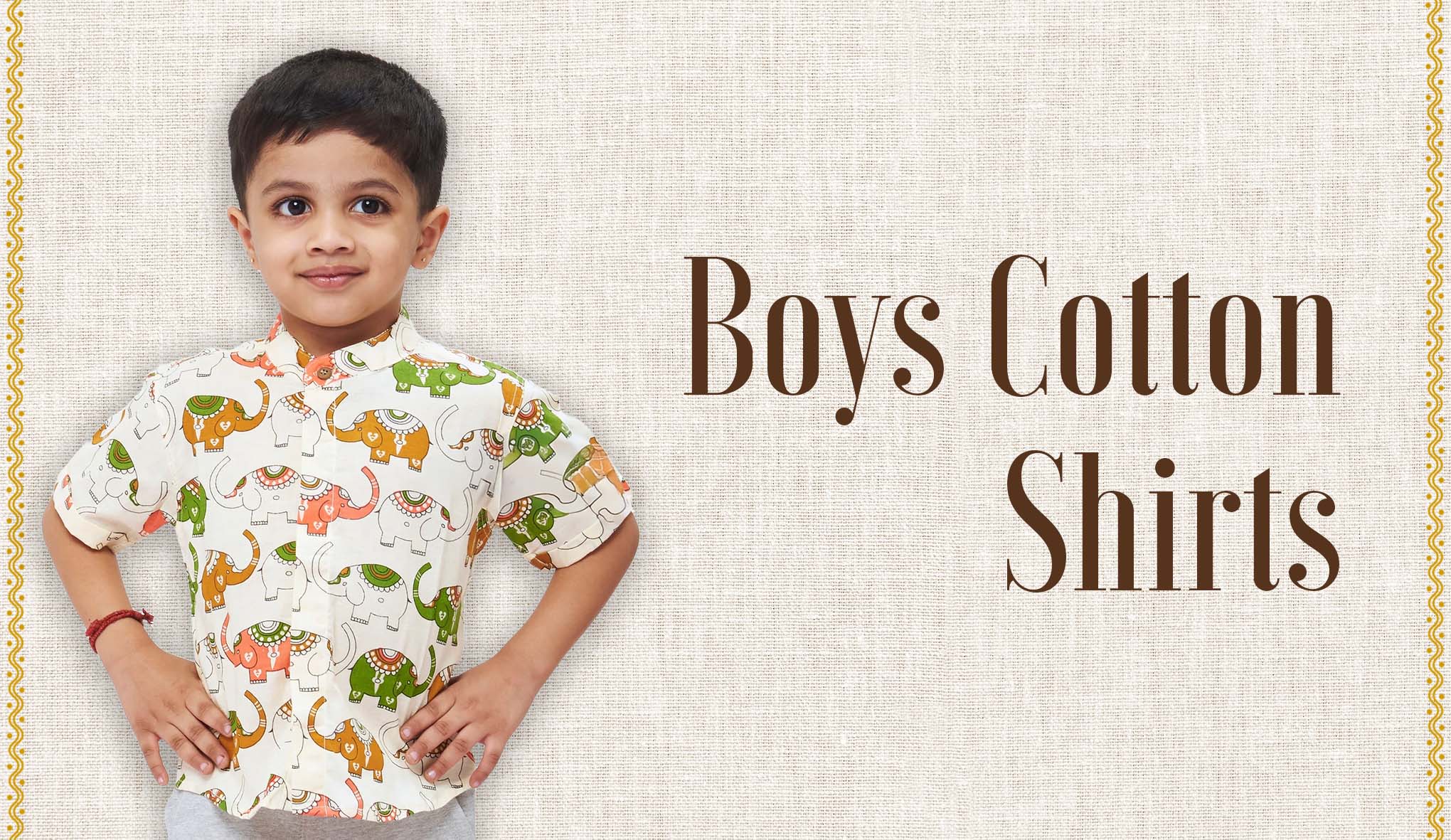 Boys Cotton Shirt