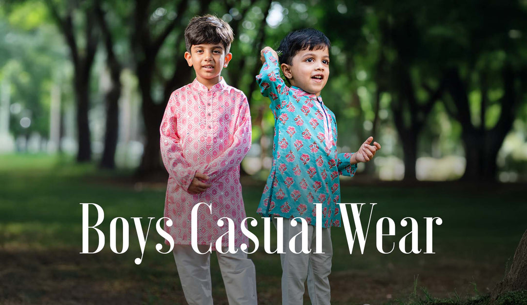 Boys Casual Wear Menu