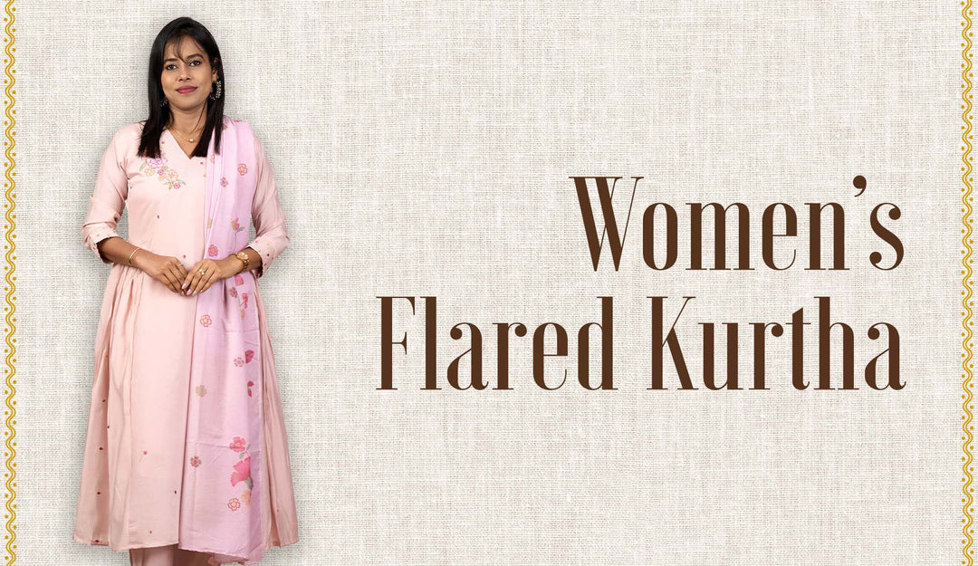 Womens Flared Kurthas