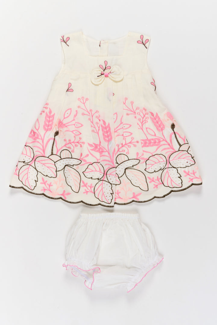 Elegant Newborn Baby Girl Clothes Online with Floral Embroidery