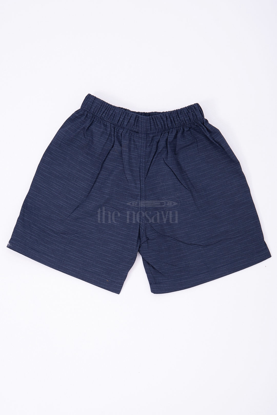 Navy Cotton Bermuda Shorts for Boys