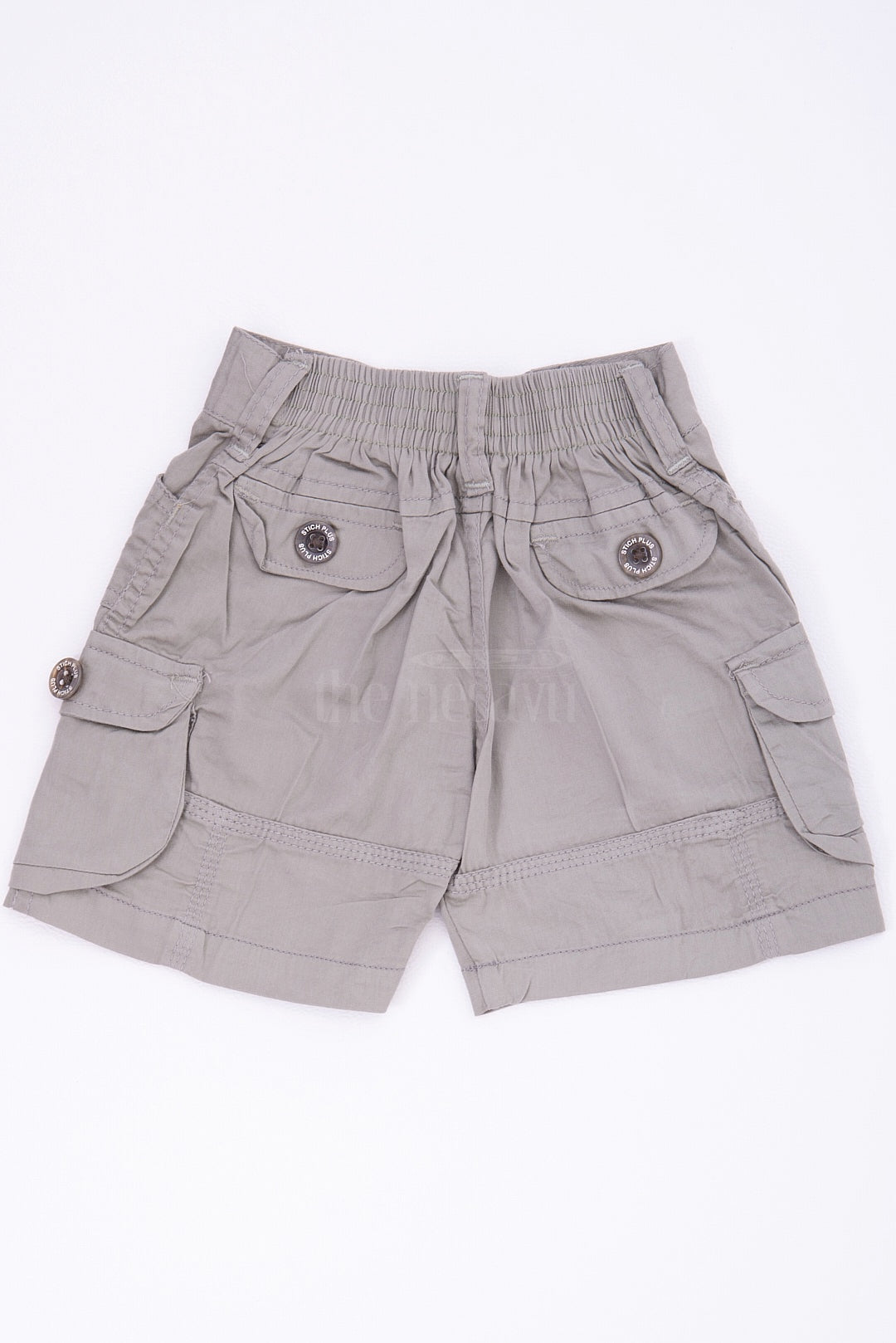 Green Cargo Cotton Boys Bermuda Shorts