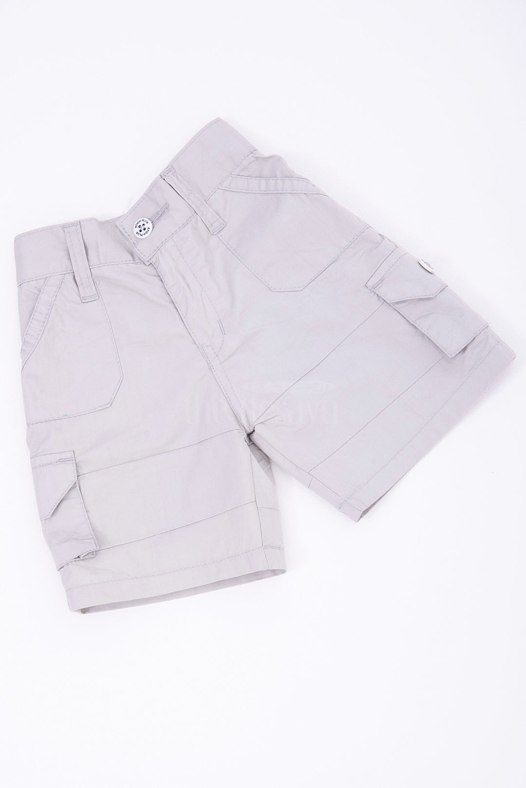 The Nesavu White Cargo Cotton Boys Daily Wear Shorts