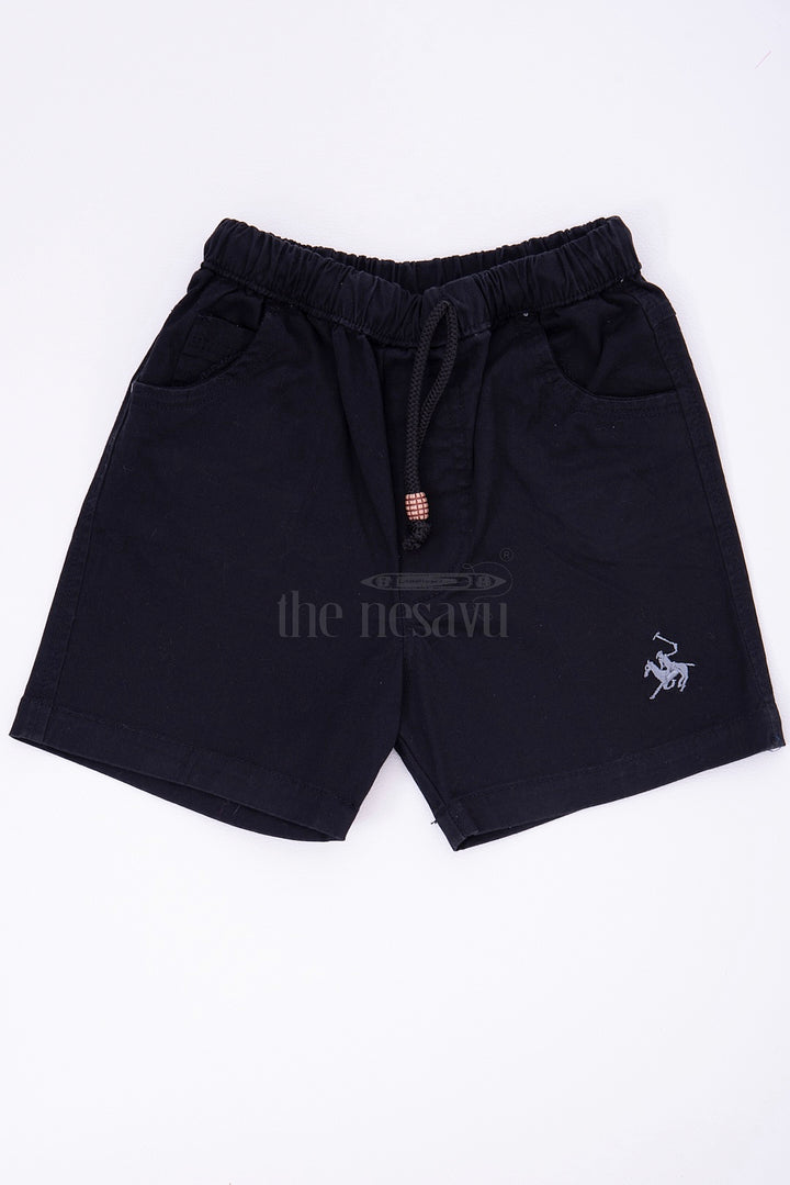 Essential Black Kids Boys Shorts