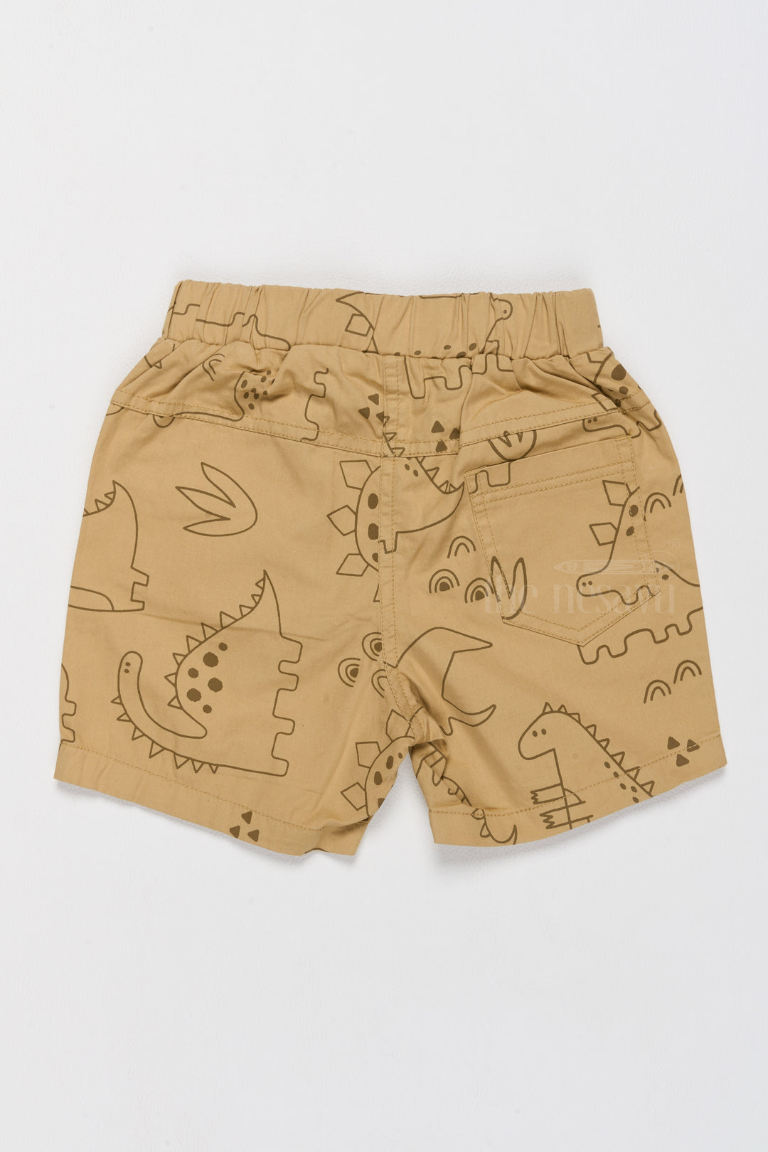 Boys Casual Shorts with Fun Dino Print for Everyday Adventures