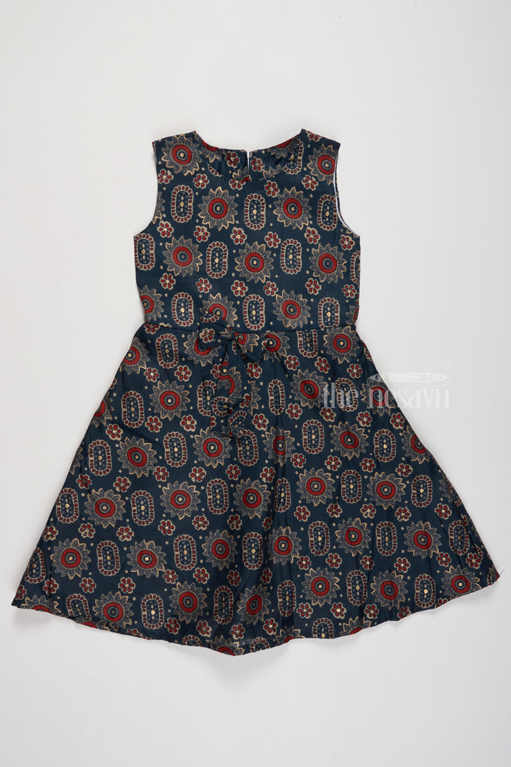 Beautifully Crafted Floral Frock for Girls in Soft Cotton with Vibrant Design