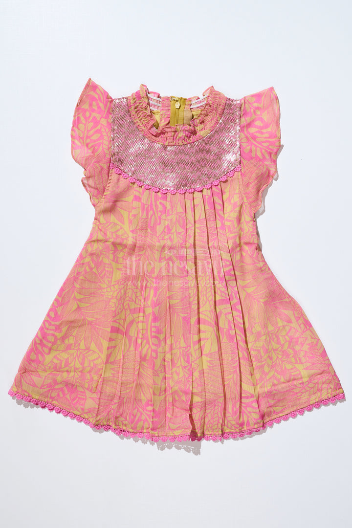 Girls Frock Dress Cotton with Elegant Embroidery and Floral Prints for a Charming Look