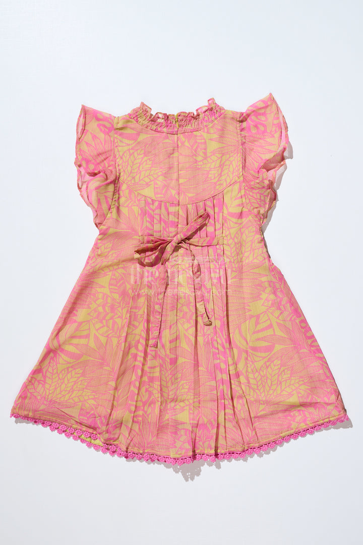 Girls Frock Dress Cotton with Elegant Embroidery and Floral Prints for a Charming Look