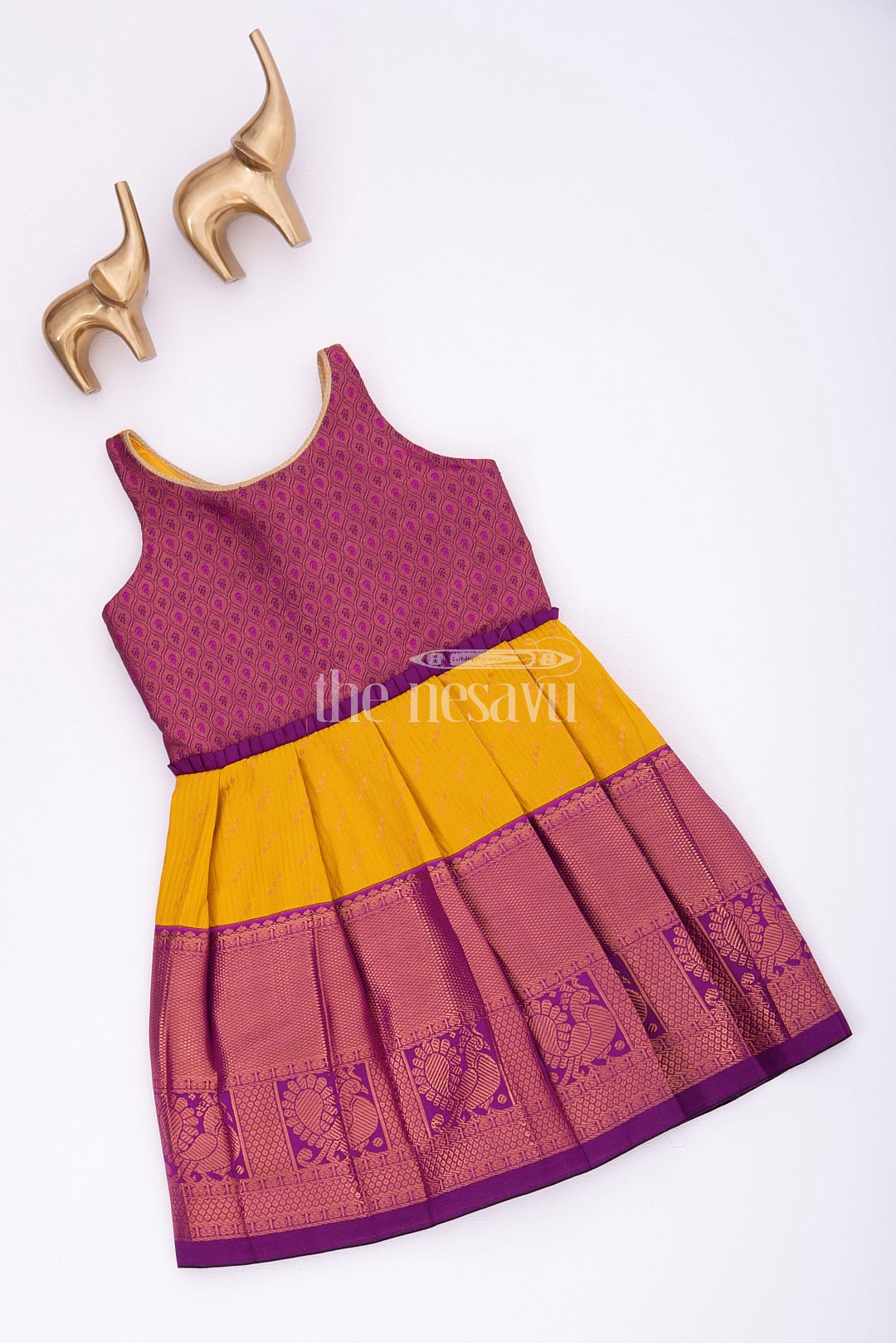 Pattu Silk Frock for Little Baby Girls