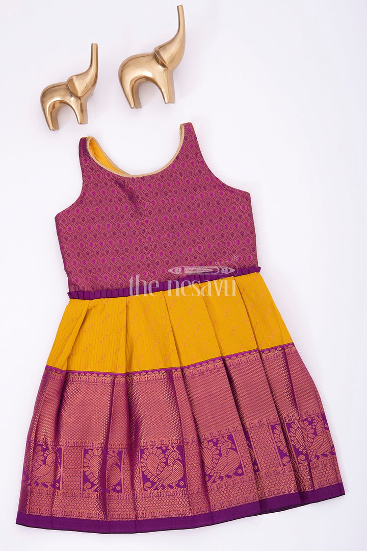 Pattu Silk Frock for Little Baby Girls