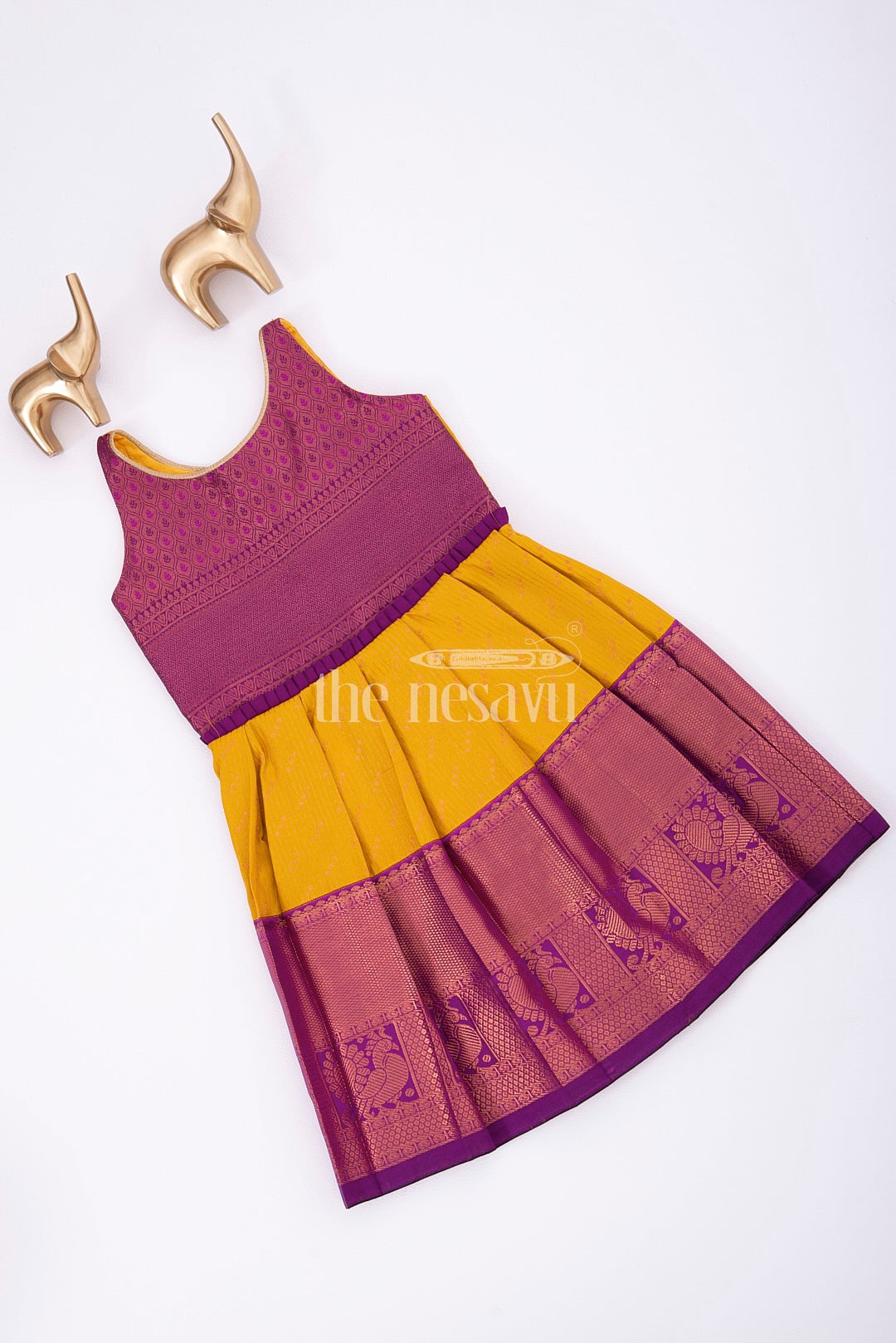 Pattu Silk Frock for Little Baby Girls