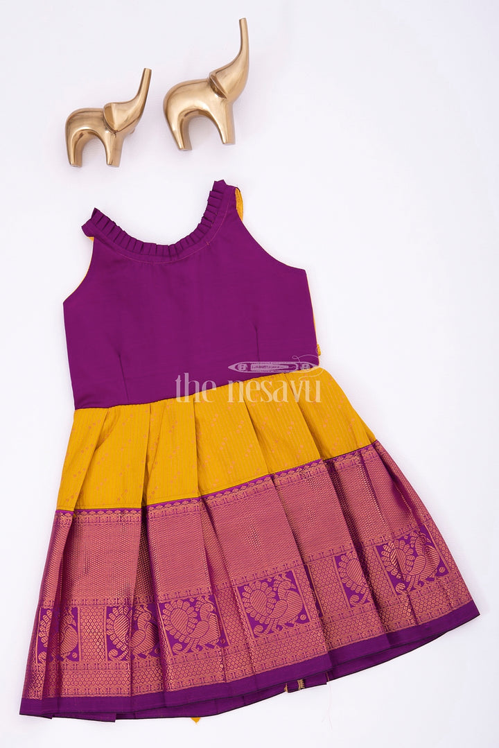 Pattu Silk Frock for Little Baby Girls