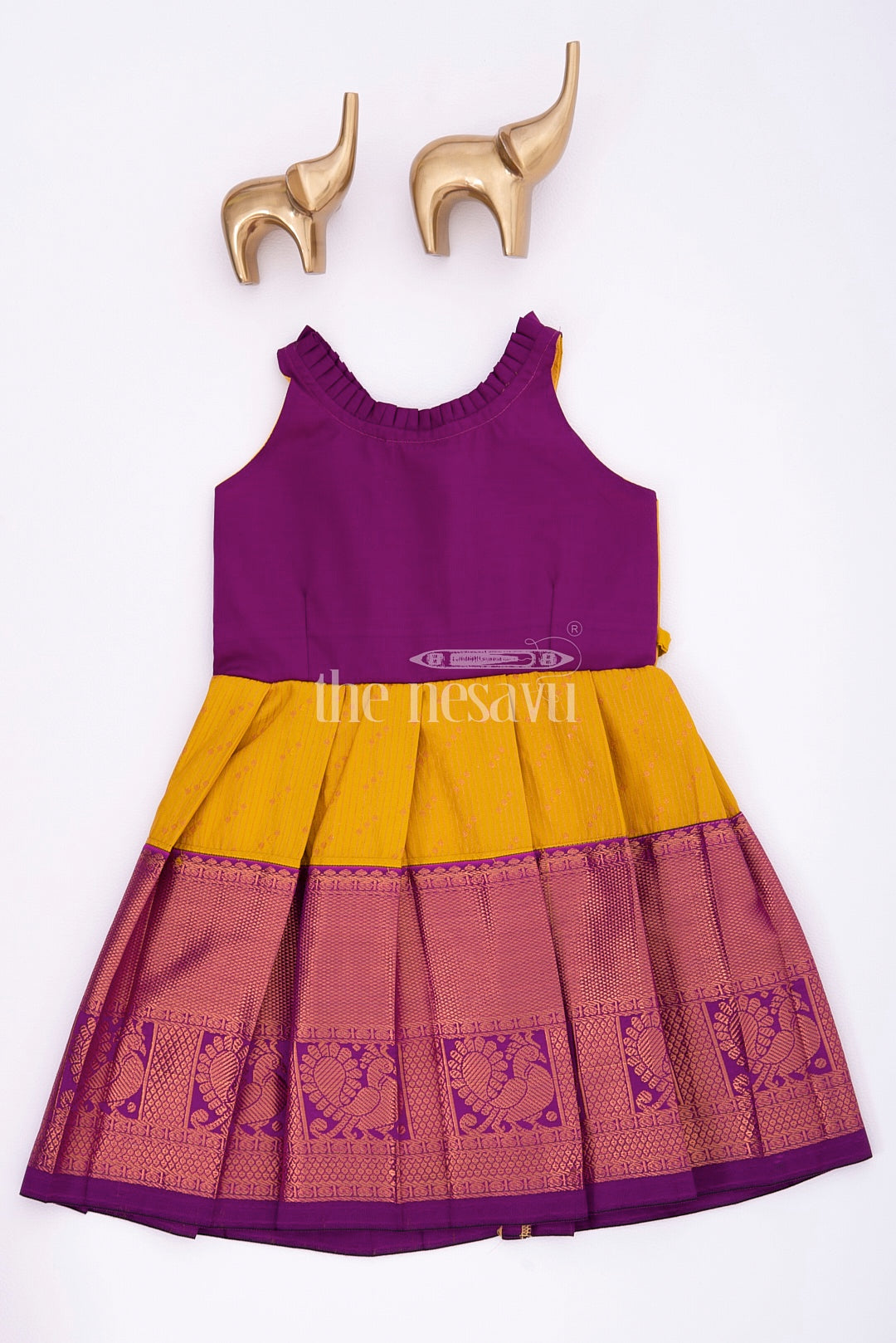 Pattu Silk Frock for Little Baby Girls