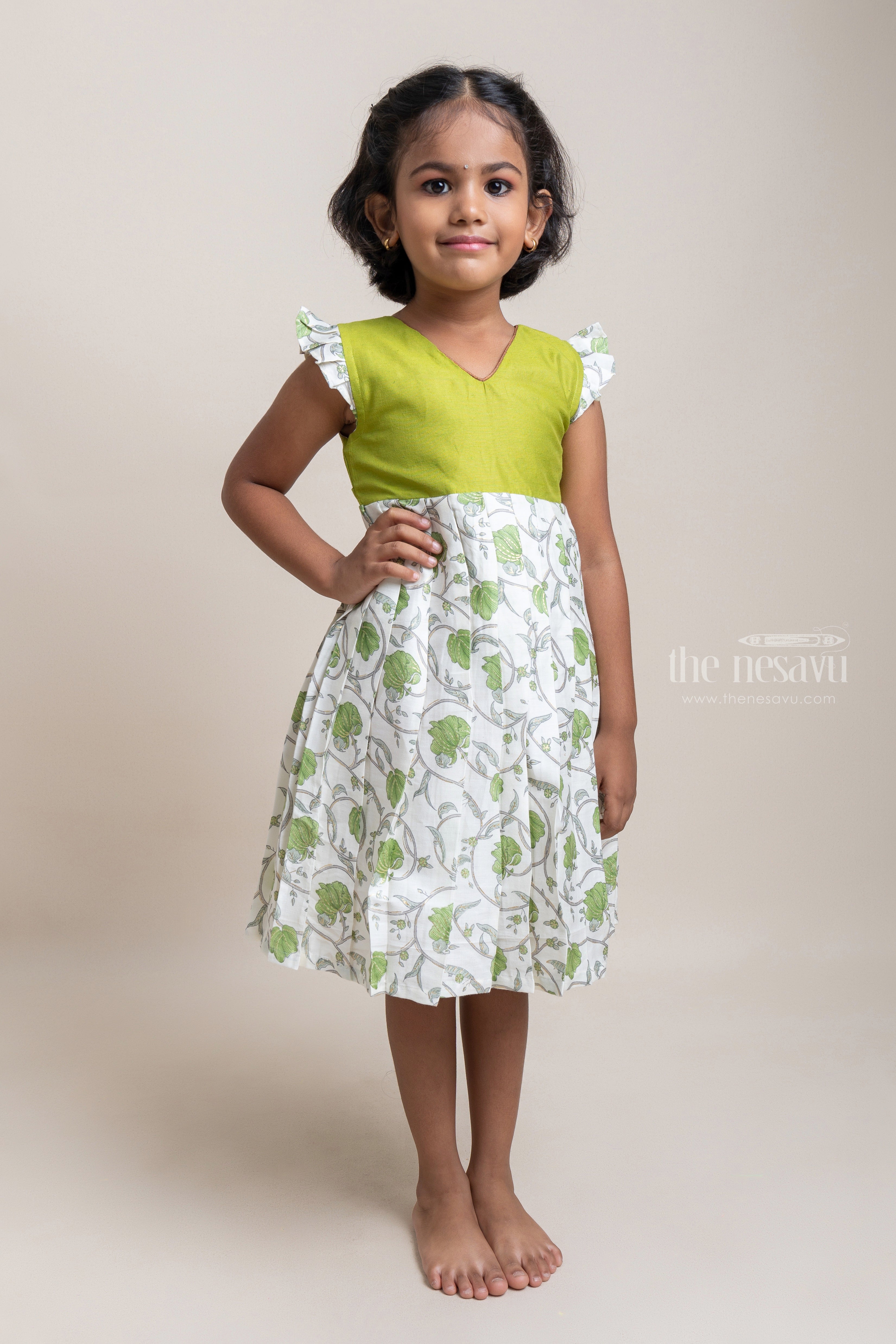 Cotton frocks deals for girls