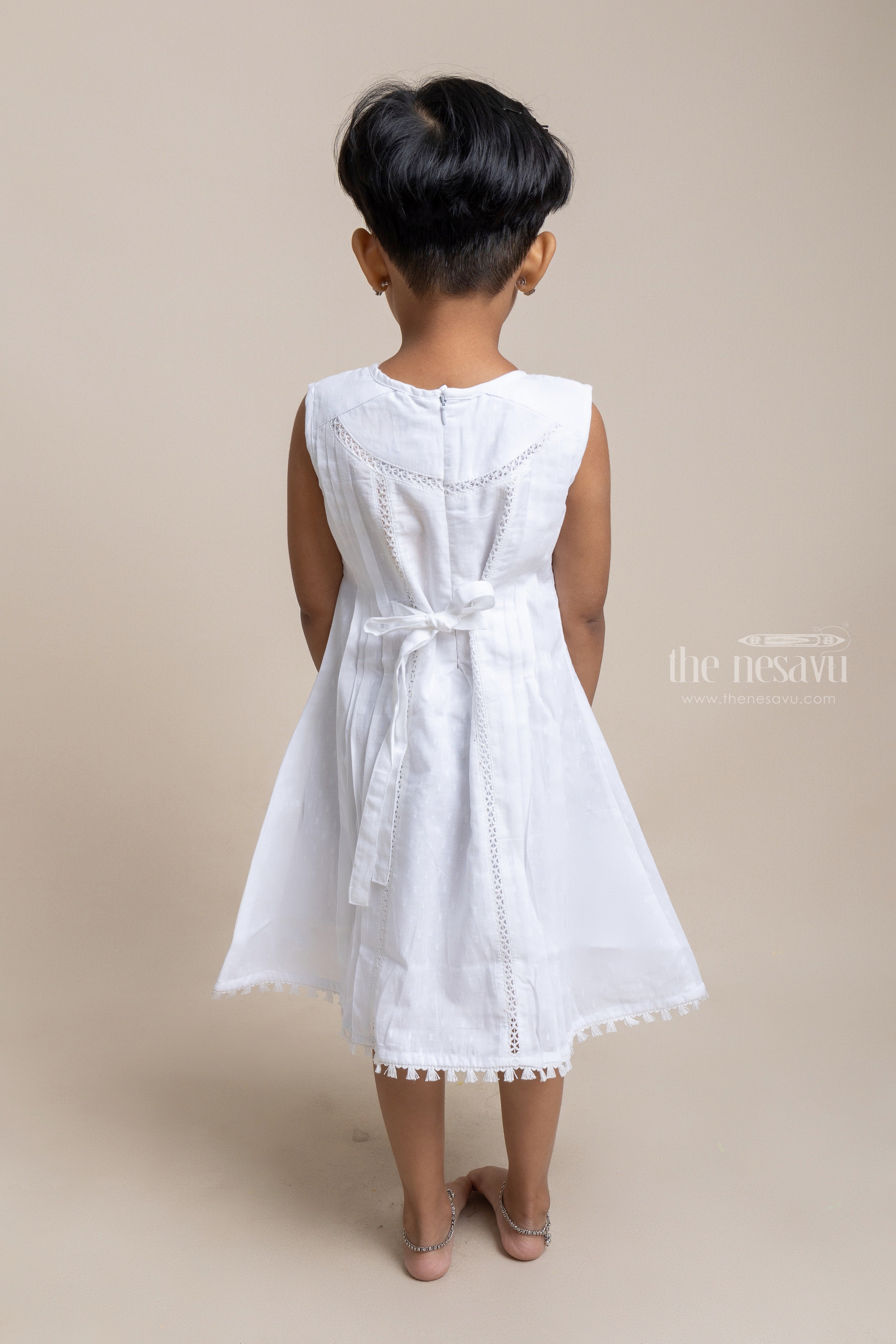 Attractive Girls Cotton Frock | Trendy Cotton Frock | The Nesavu – The  Nesavu