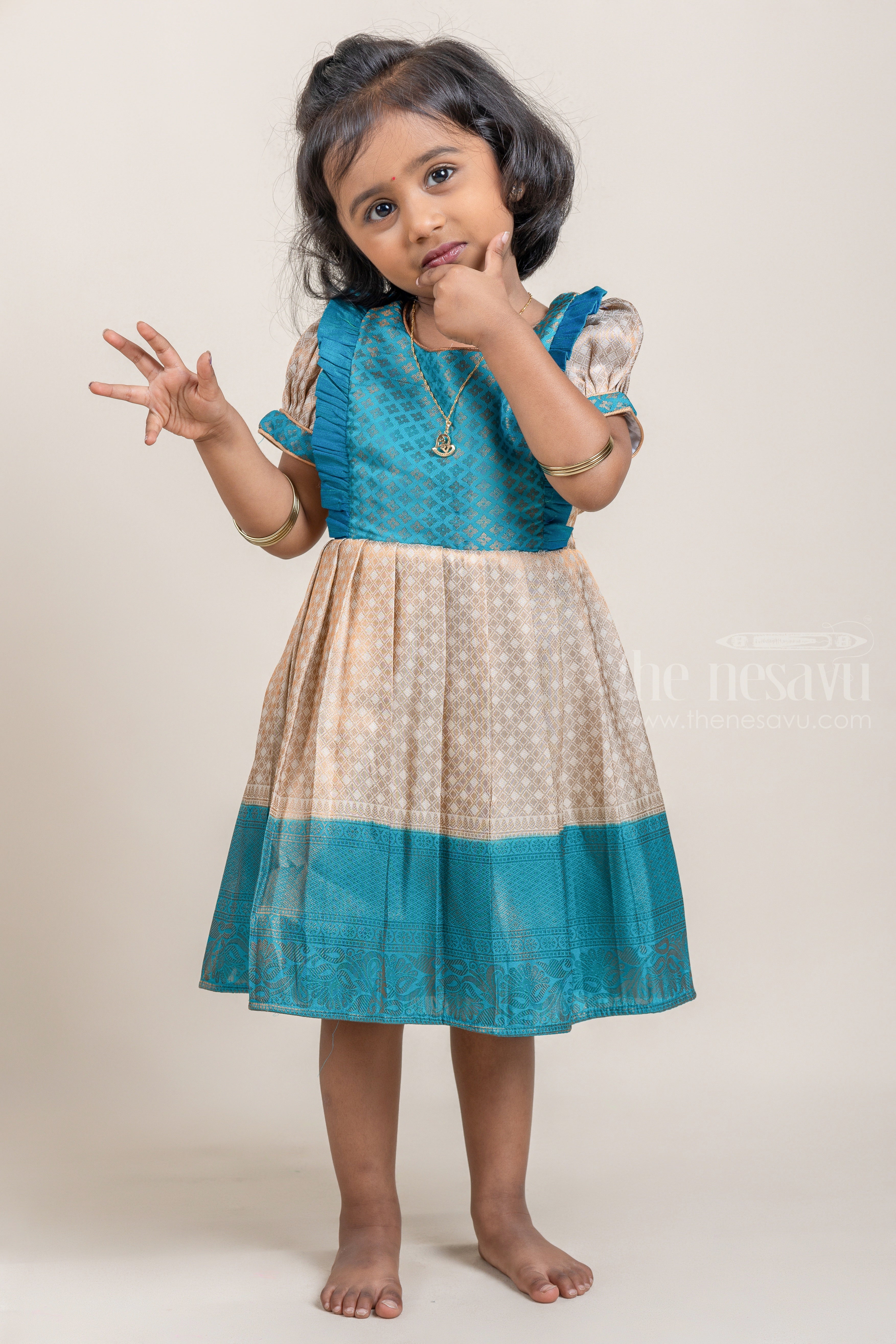 Pattu frocks hot sale for kids