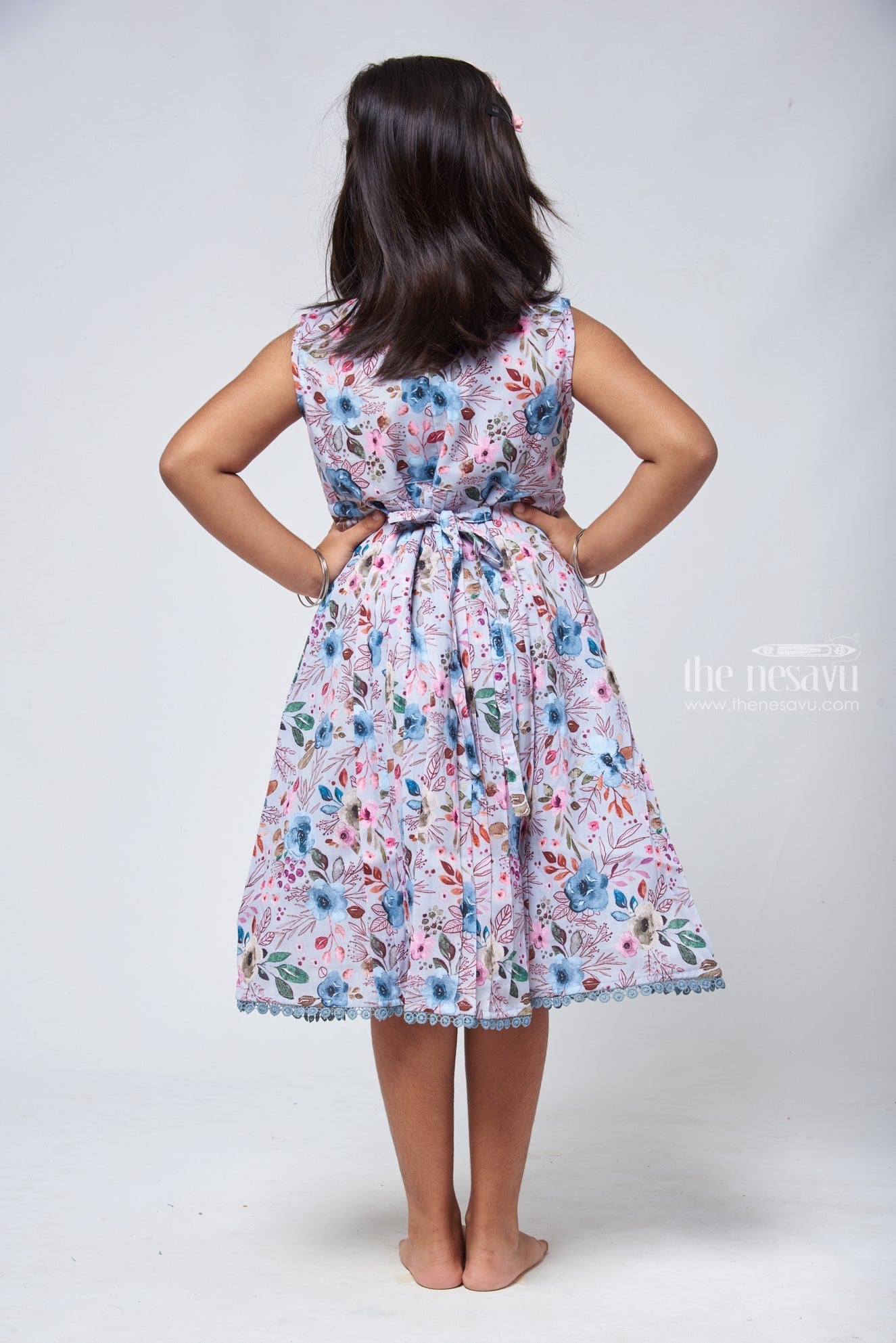 Floral printed outlet frocks