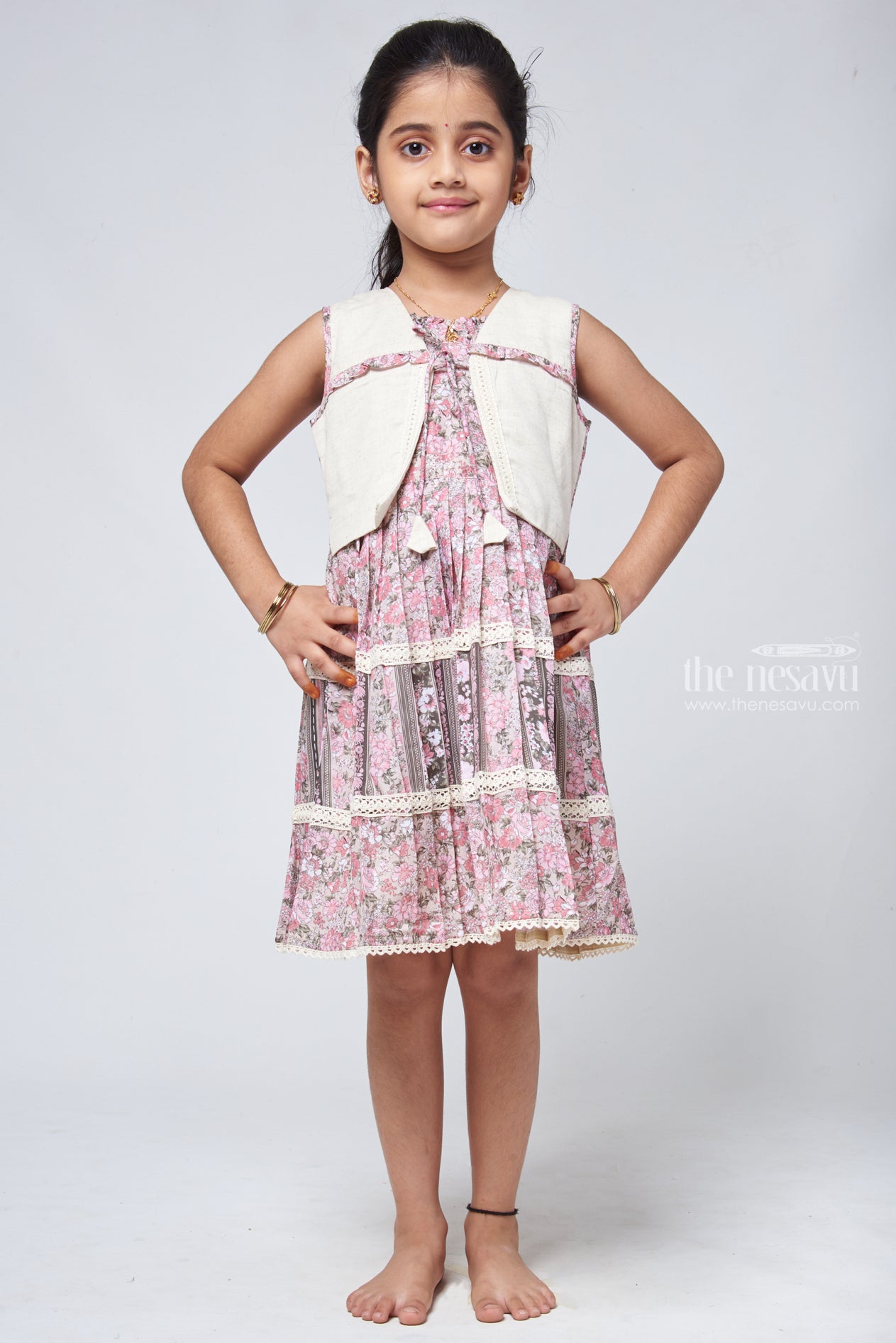 Girl Half Sleeve Dress : Amazon.in: Clothing & Accessories