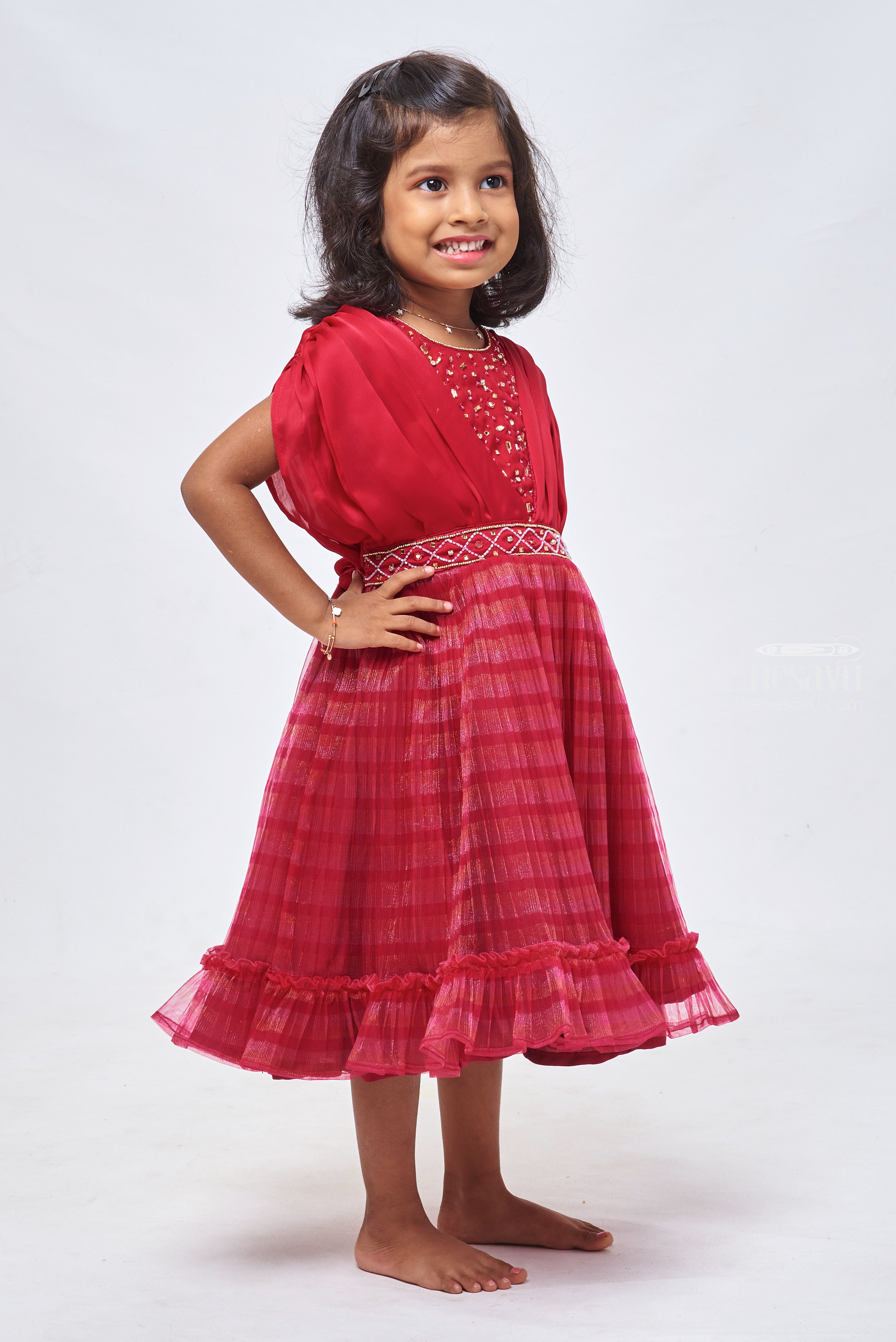 Baby girl party frock 2024 designs