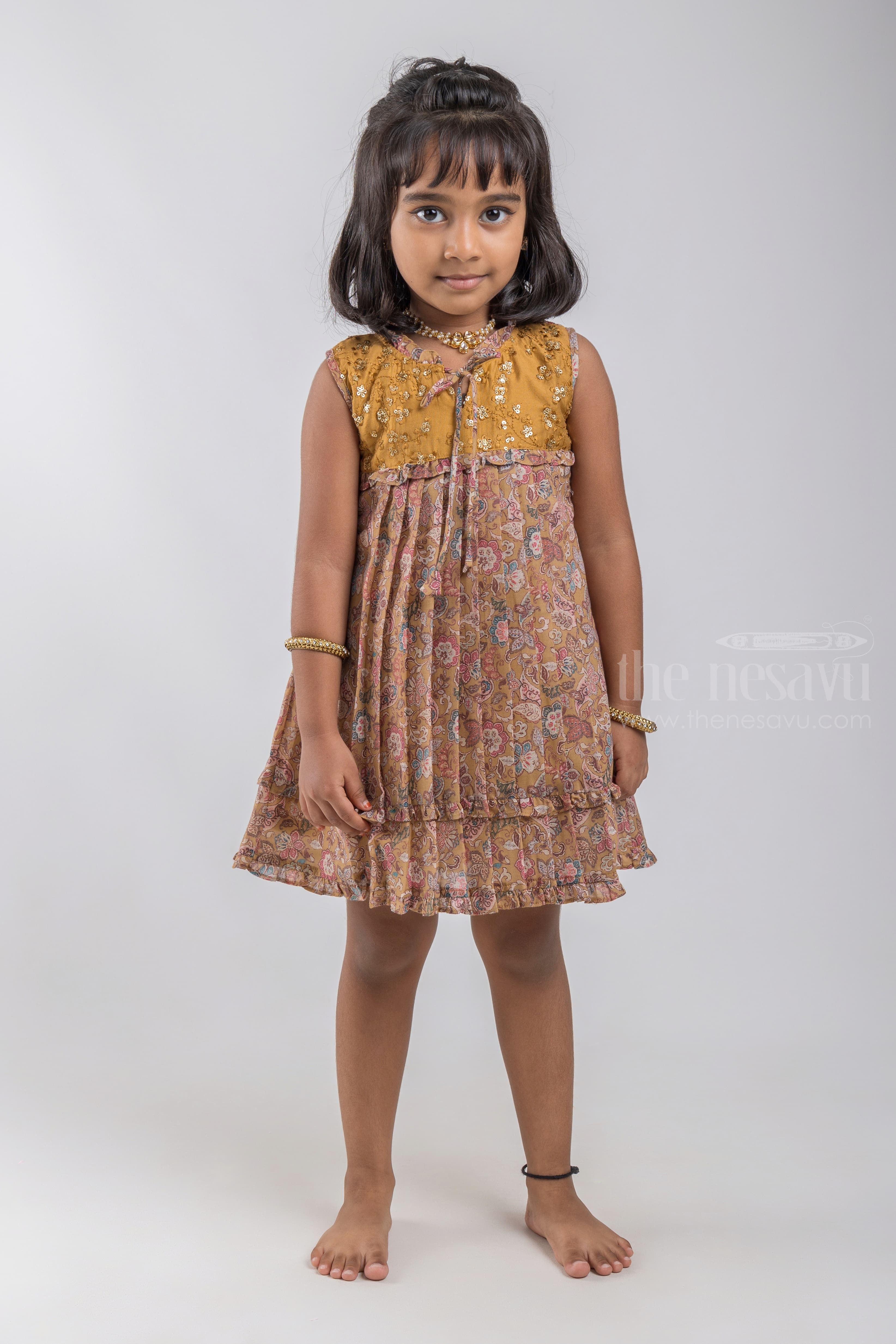 Baby girl hot sale printed frock