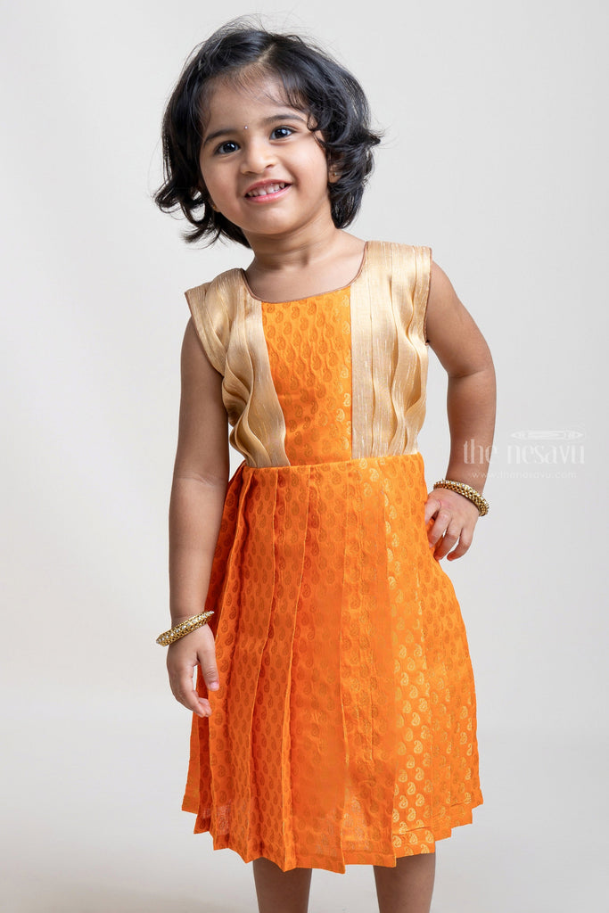 Designer Silk Frocks Collection | Premium Silk Frocks For Girls | The  Nesavu – The Nesavu