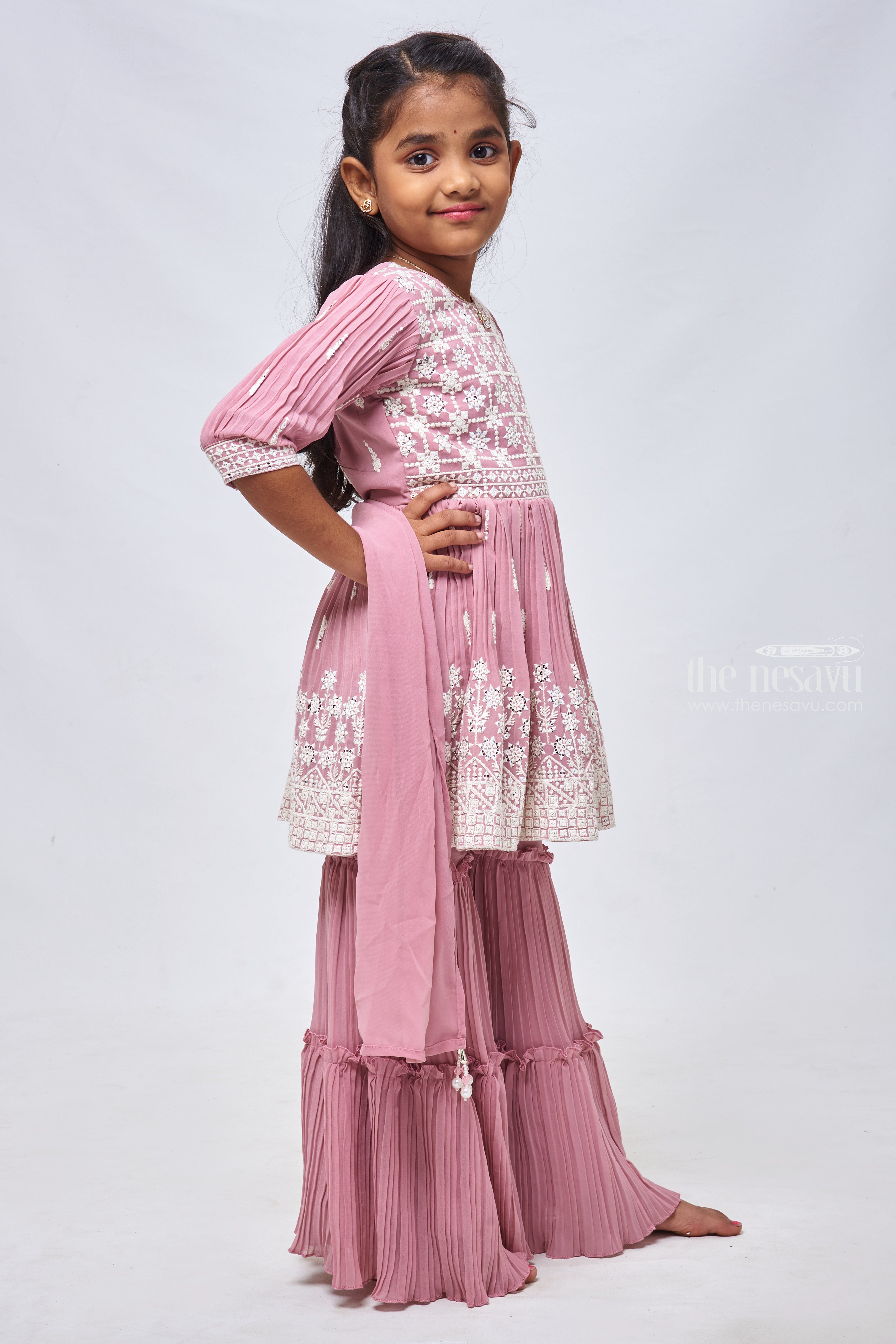 Little girl clearance sharara design