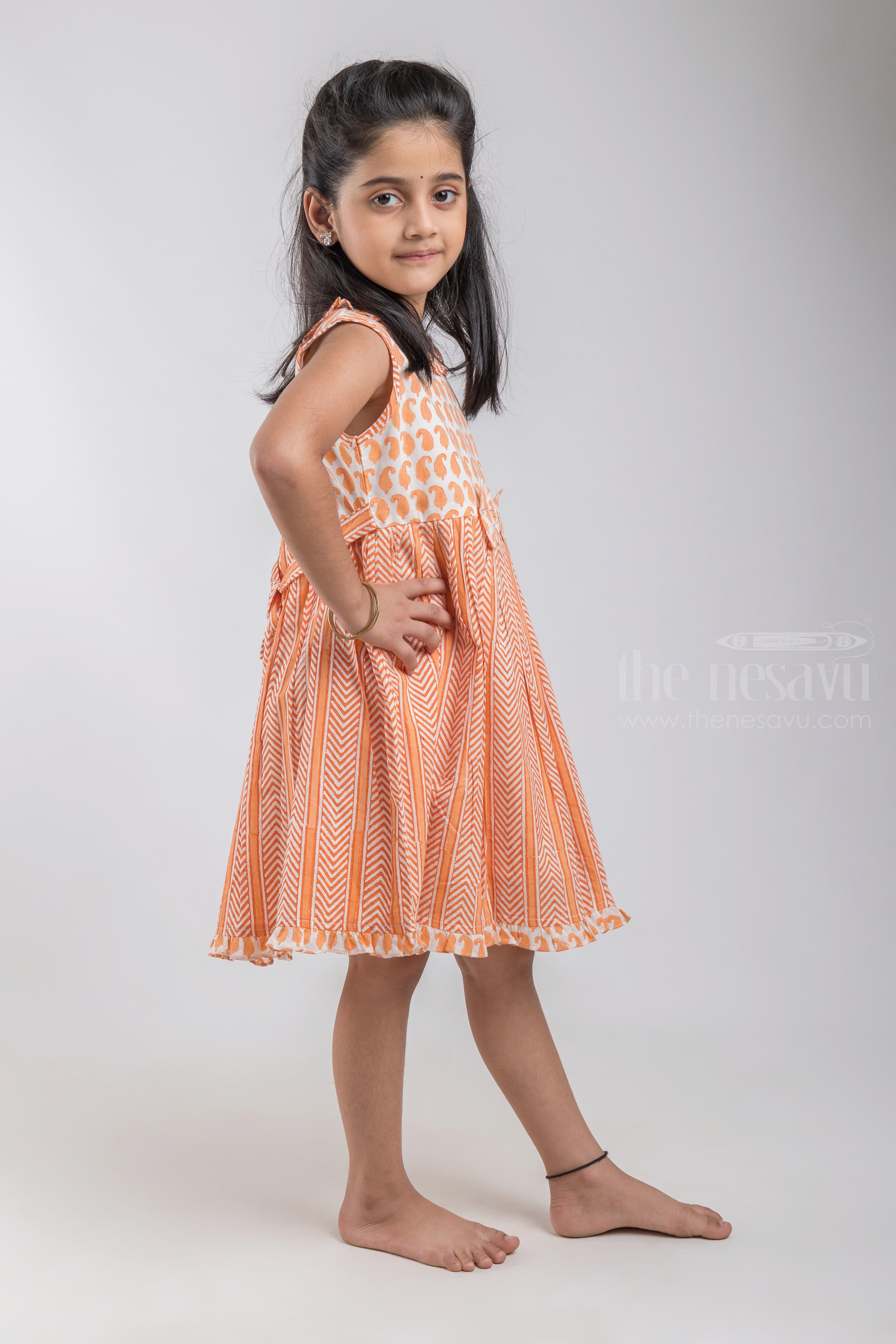 Top 20 Cotton Dress Ideas For Girl Kids  Designer Wear Collection  The  Nesavu  The Nesavu