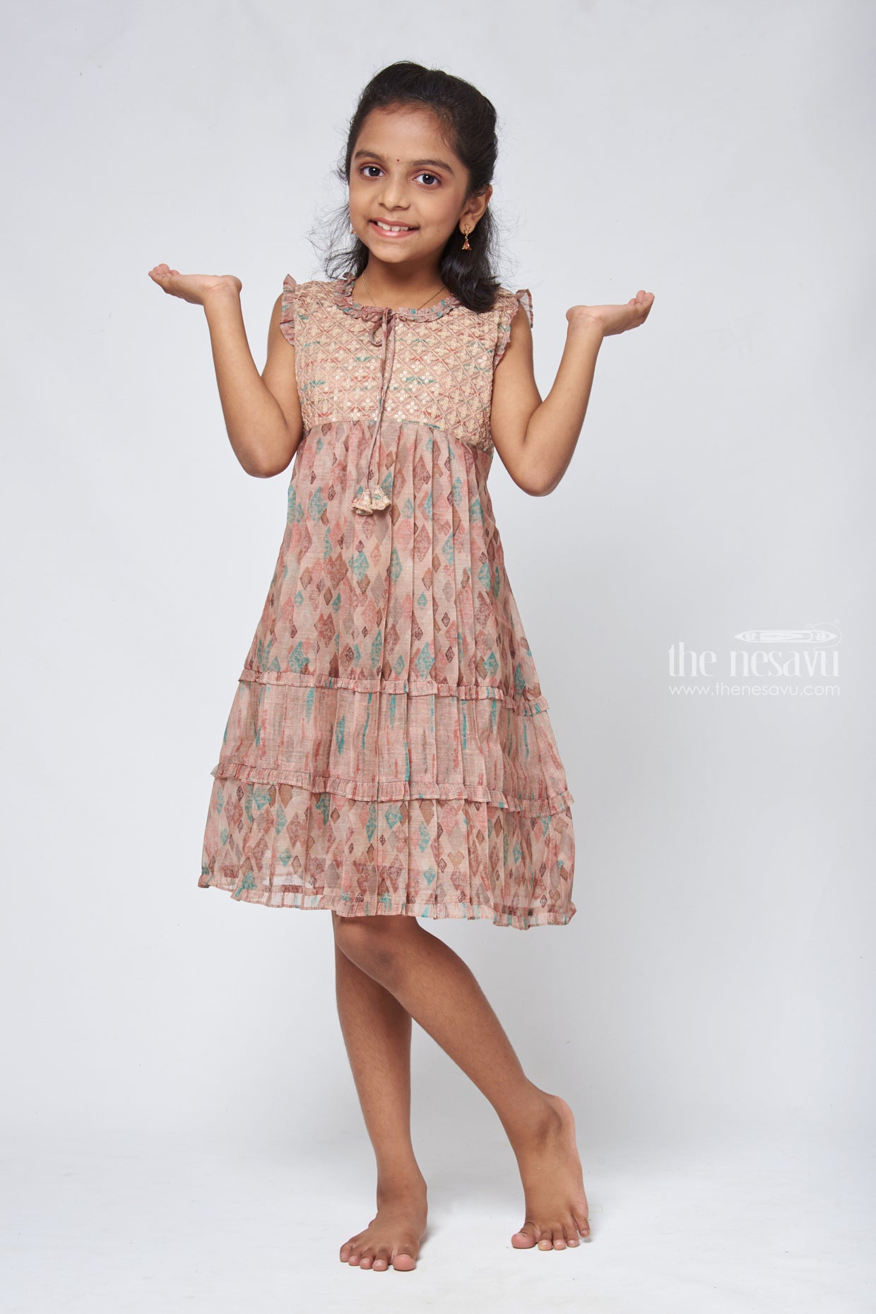 Cotton long frocks online on sale