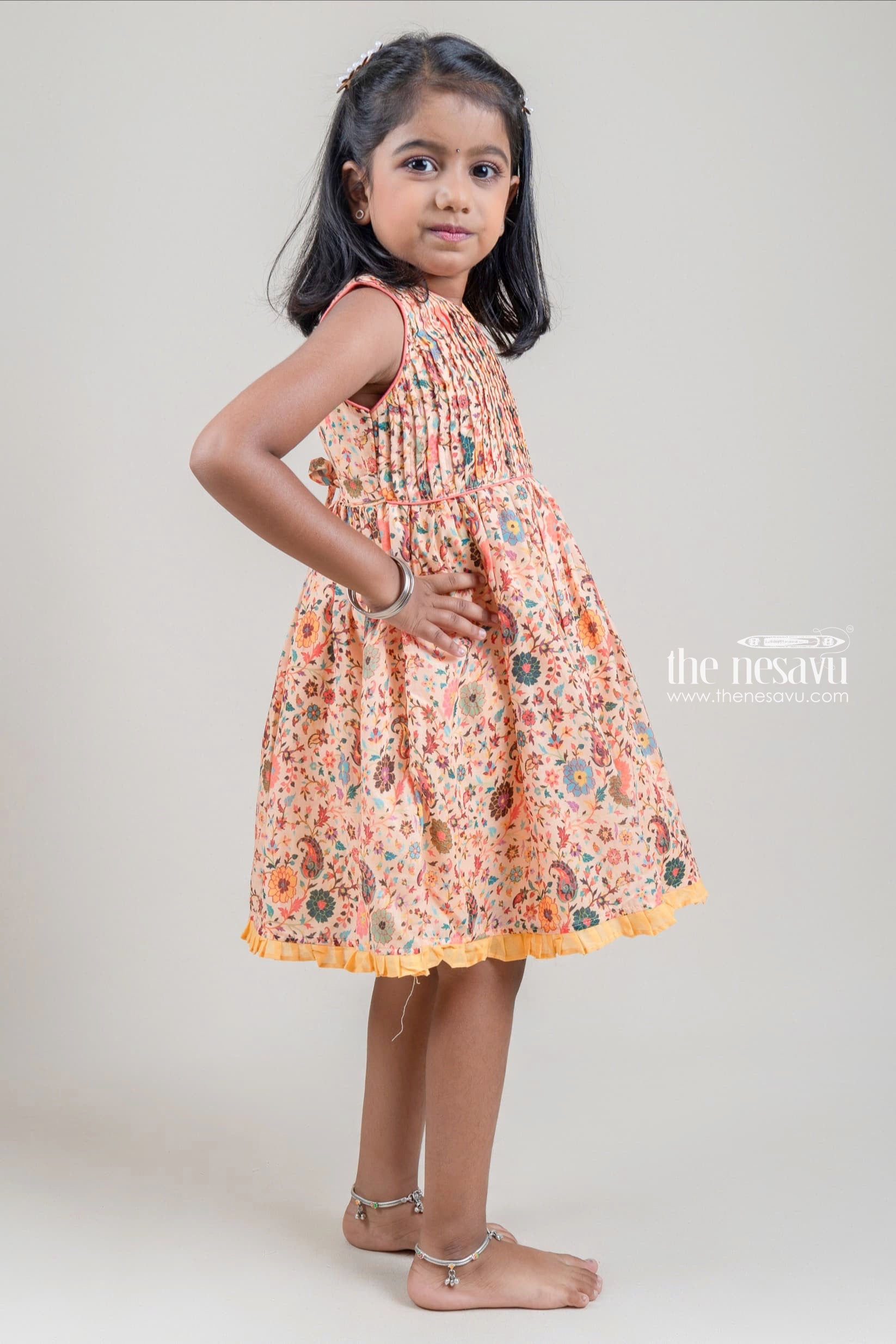 New Arrival Flower Girl Dresses A Line Scoop Satin & Tulle With Handma –  Rjerdress