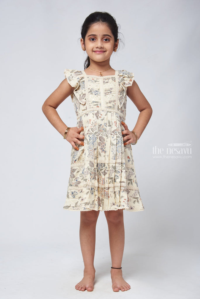 Pure Cotton Frock Toddler | Cotton Frock Design For Girls – The Nesavu