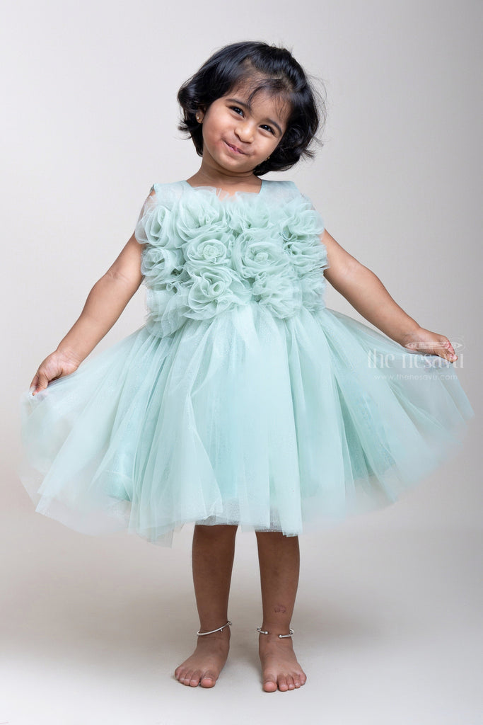 Kids Wedding Dress Baby Wear Puffy Girls Party Garment Ball Gown Princess  Frock Flowers - China Baby Wear and Party Dress price | Made-in-China.com