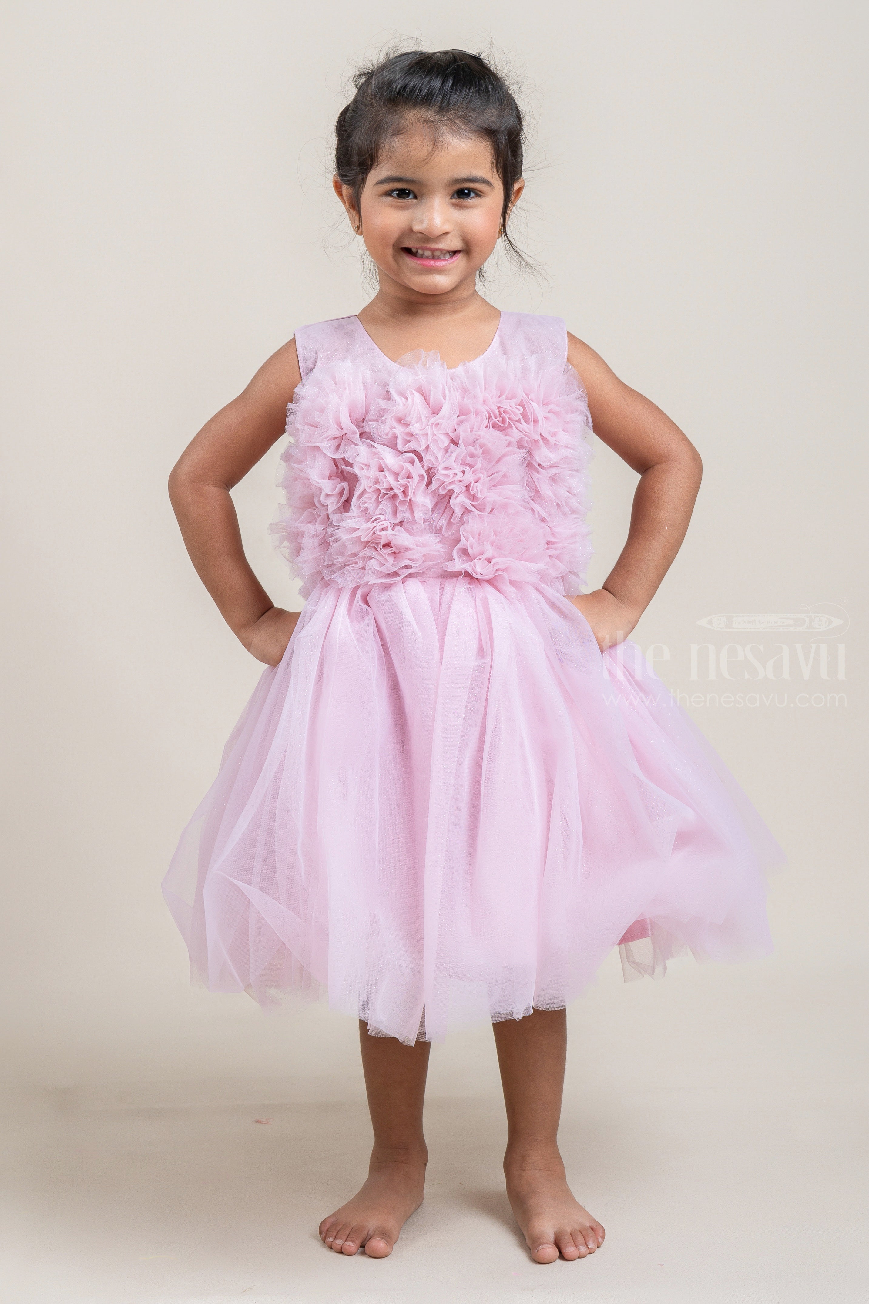 Baby Girl frock designs | Cotton Net frock Designs for Baby Girls