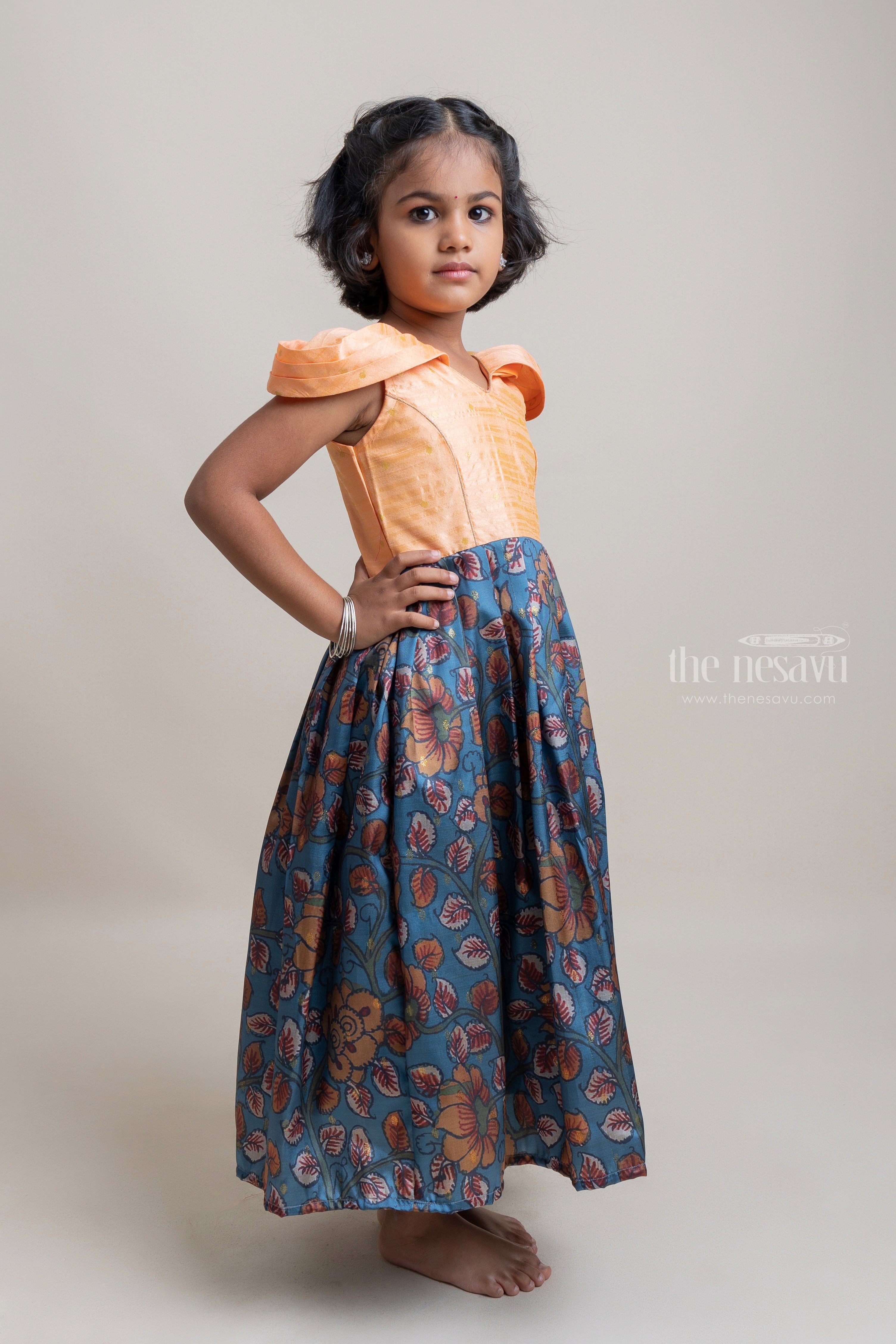 Kalamkari dresses for hot sale babies