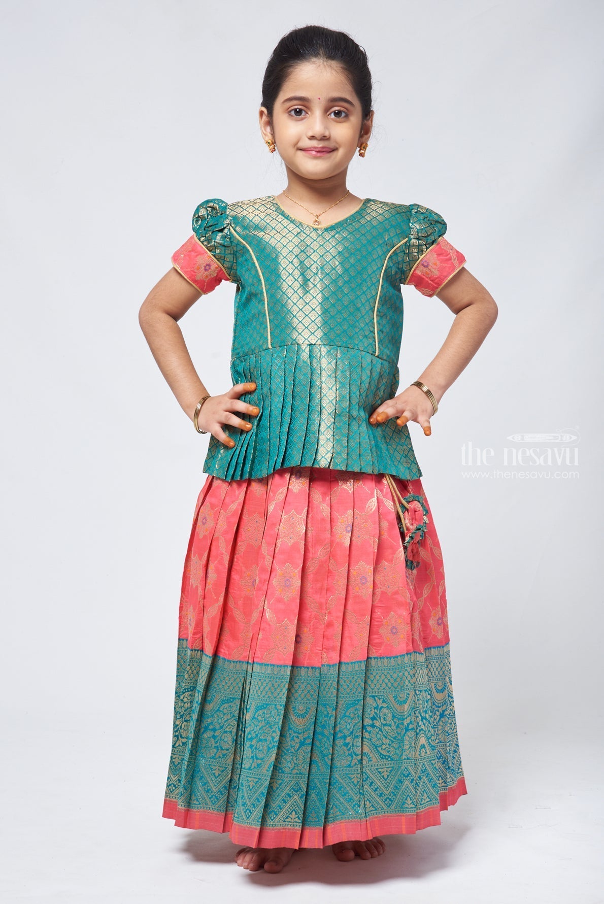 Buy kids langa blouse girl 6years in India @ Limeroad