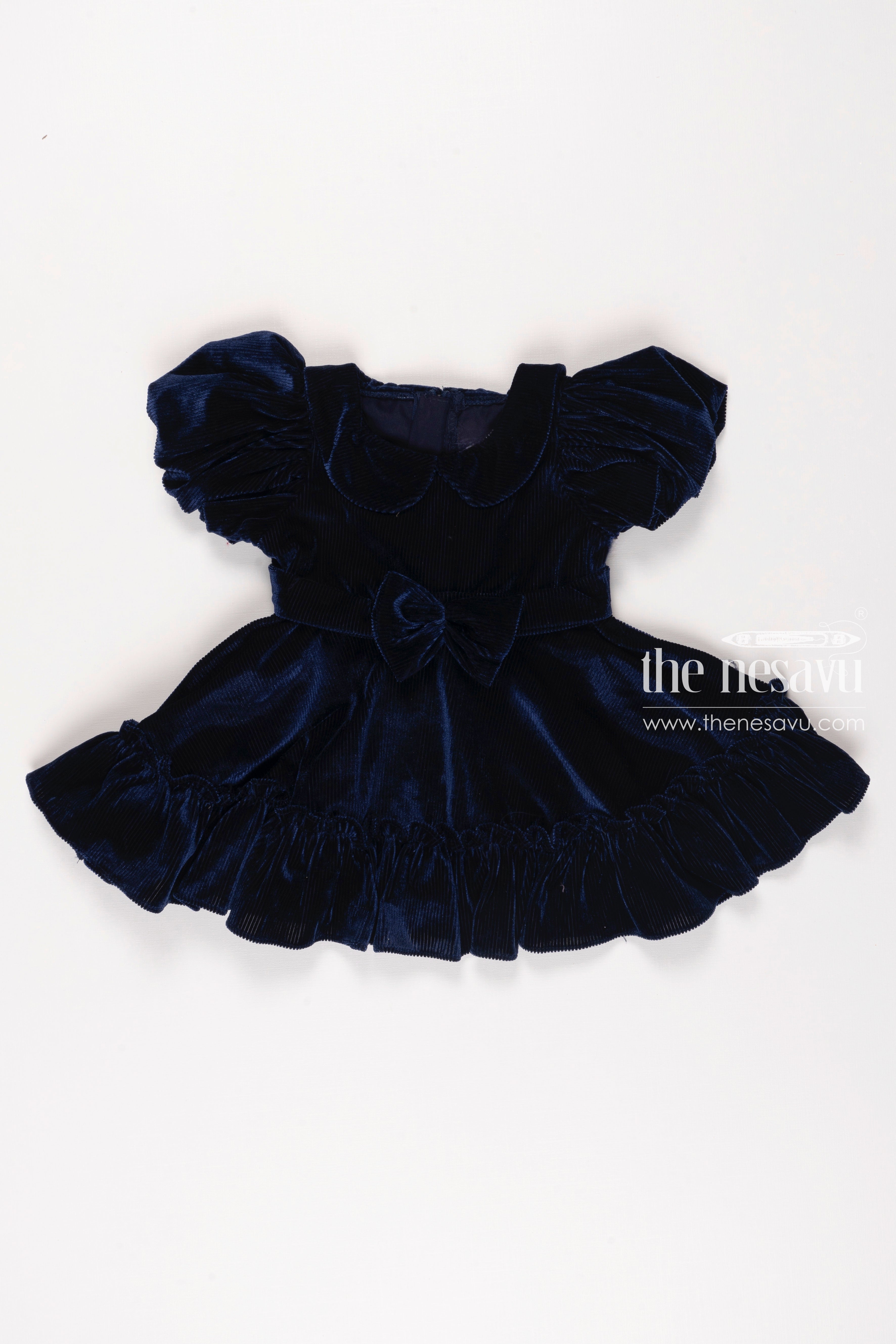 Buy Brown Velvet Dress for Girls Online at Best Price | Cbazaar