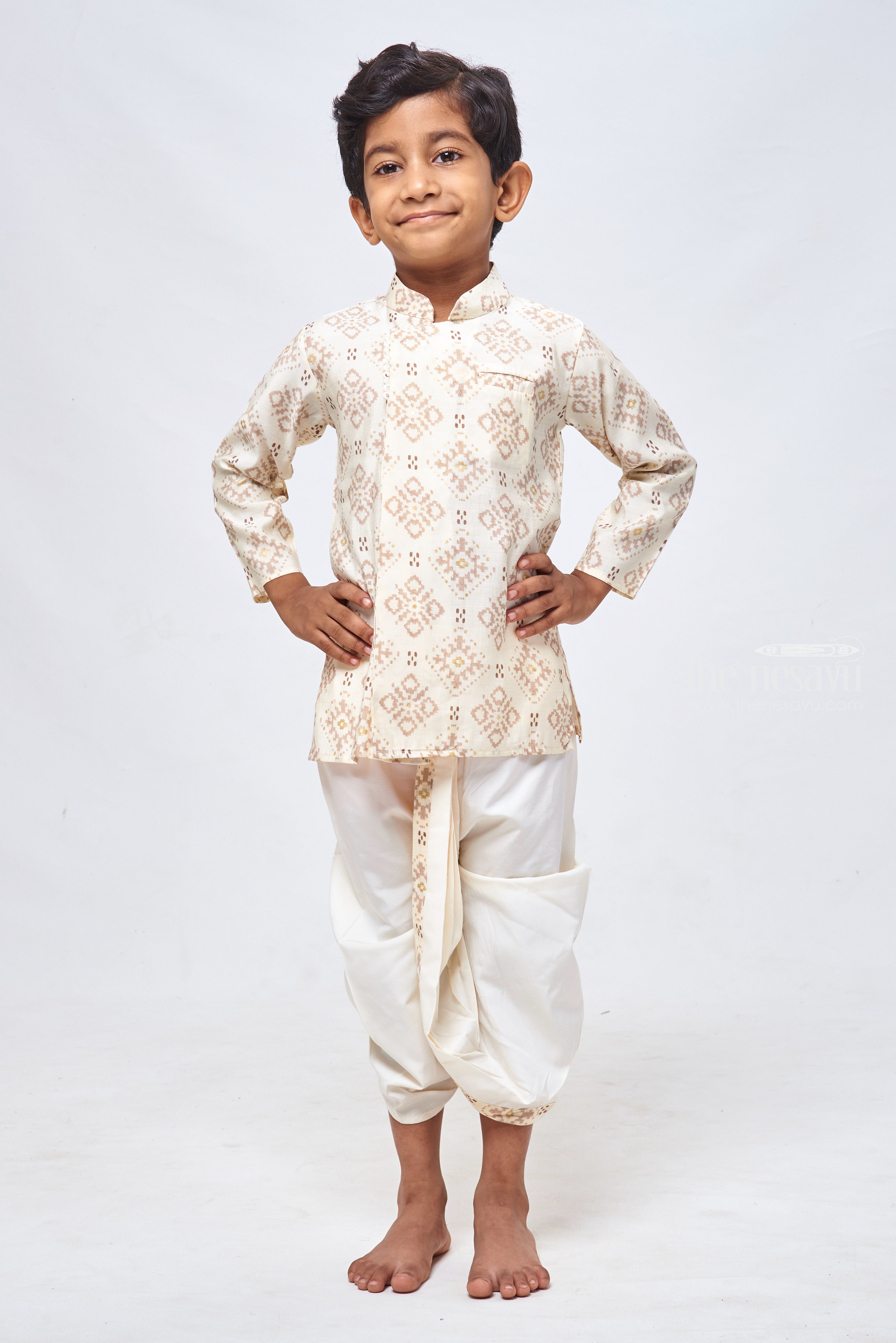 White kurta pajama discount for 12 year boy