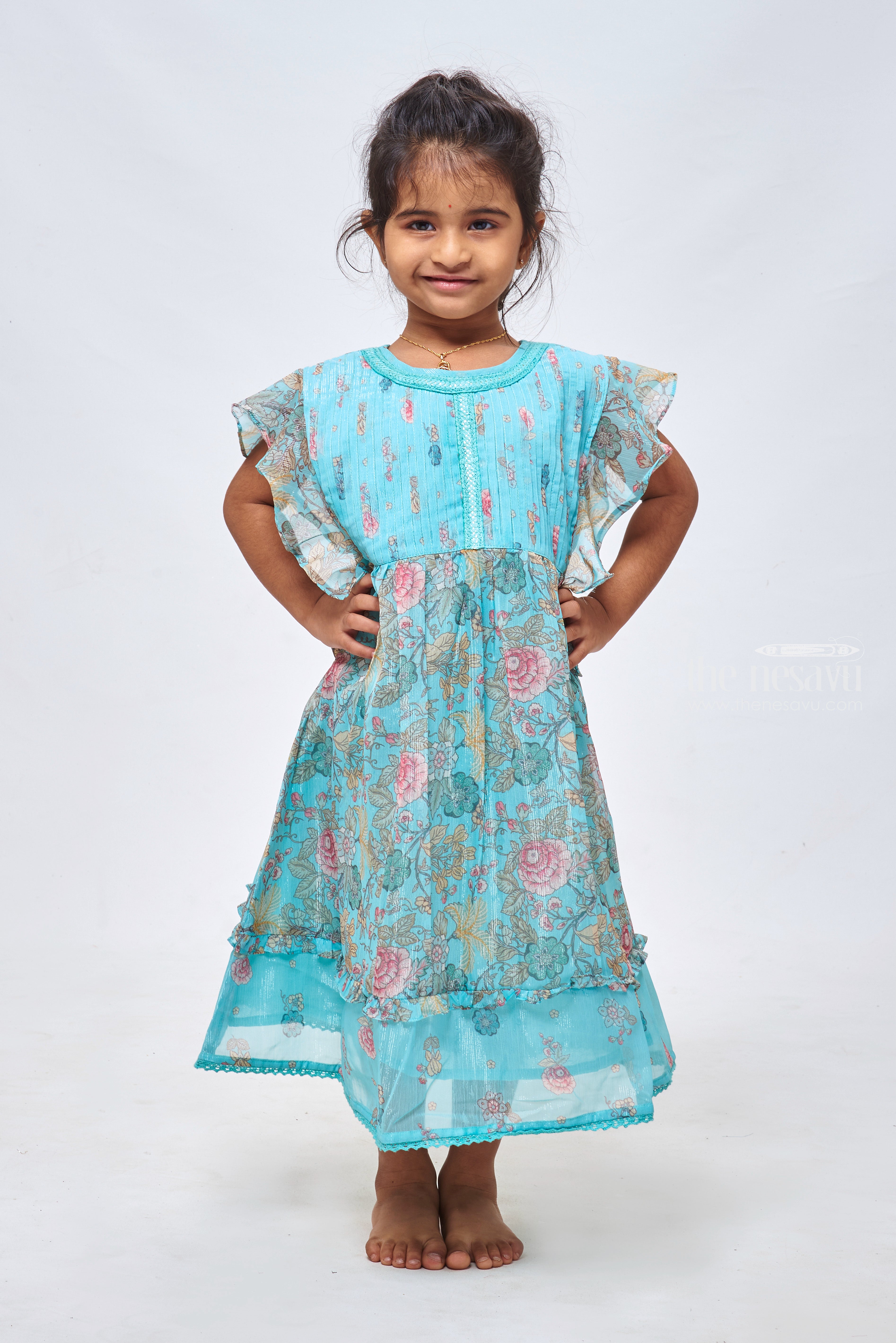 Buy Cotton Printed Frock for Kids Online at Fabindia | 10741103