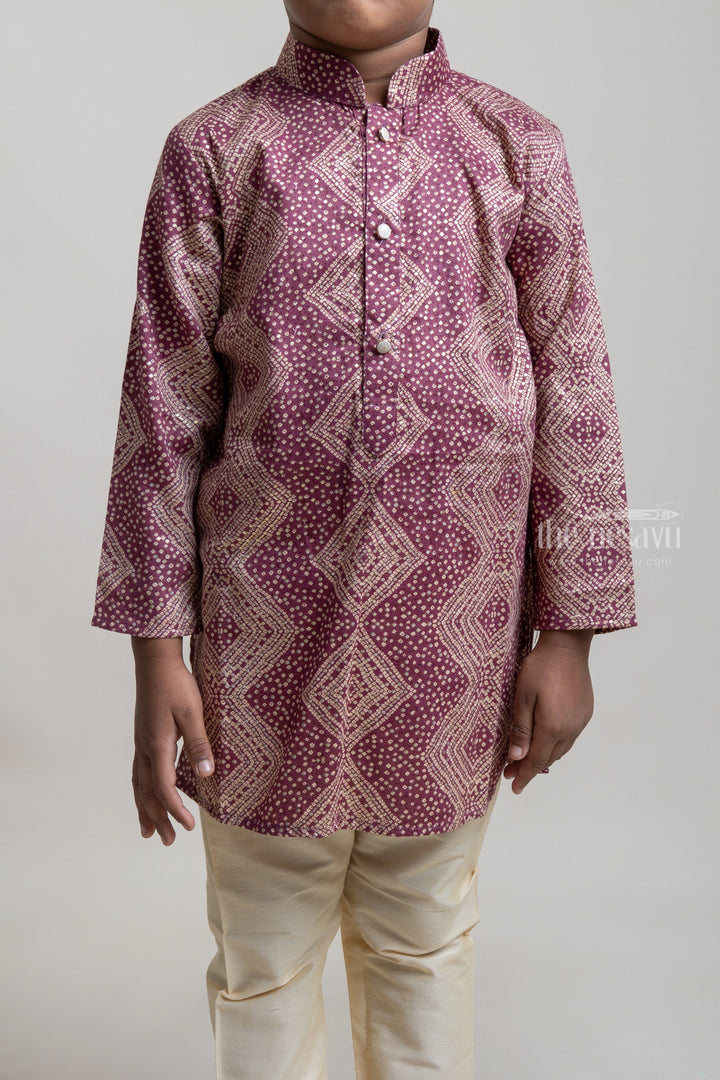 The Nesavu Boys Kurtha Set Pretty Olive Green Sequin Embroidery Ethnic Kurta For Boys Nesavu Ethnic Kurta Set For Boys | Trendy Boys Collection | The Nesavu