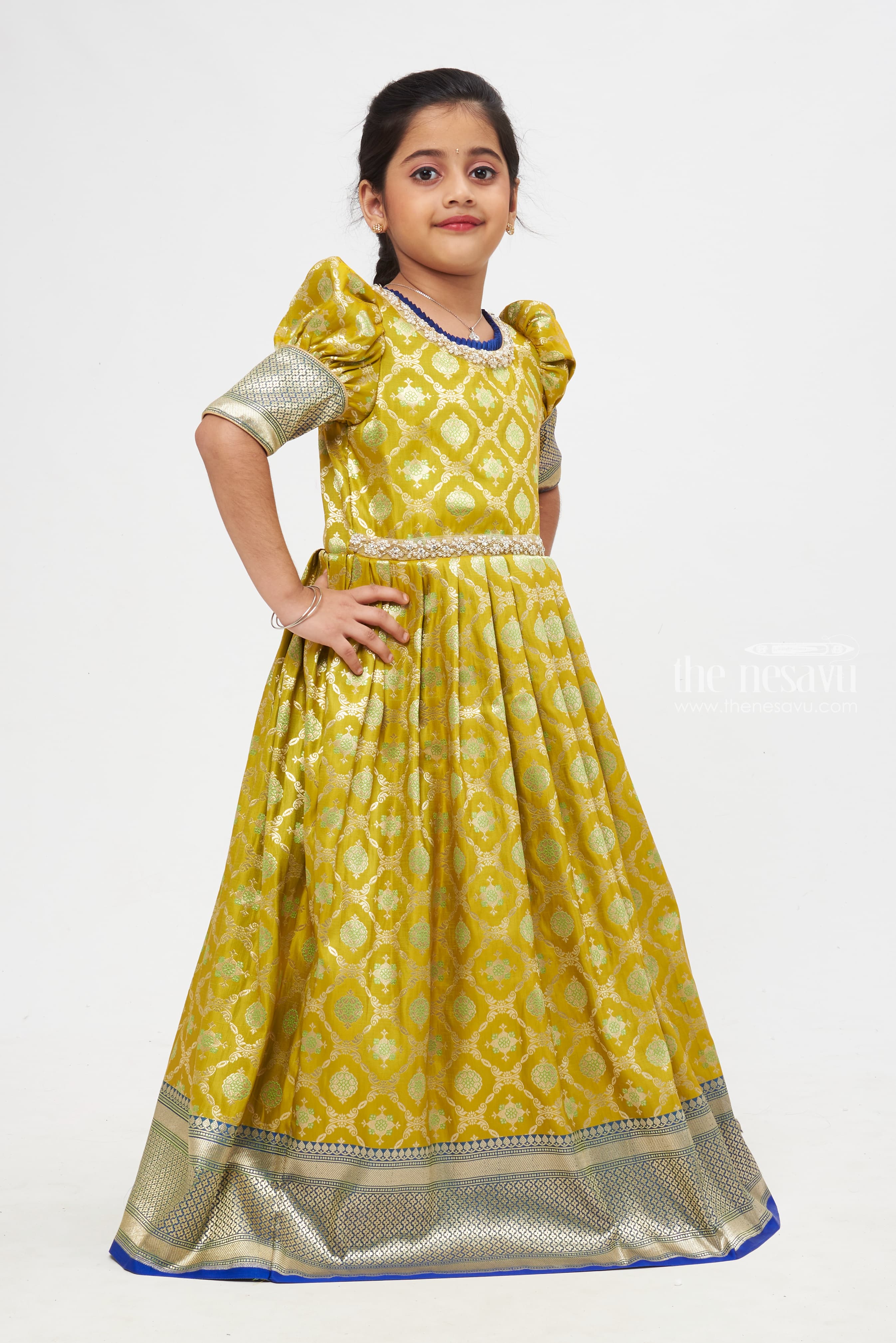 Pattu anarkali best sale online shopping