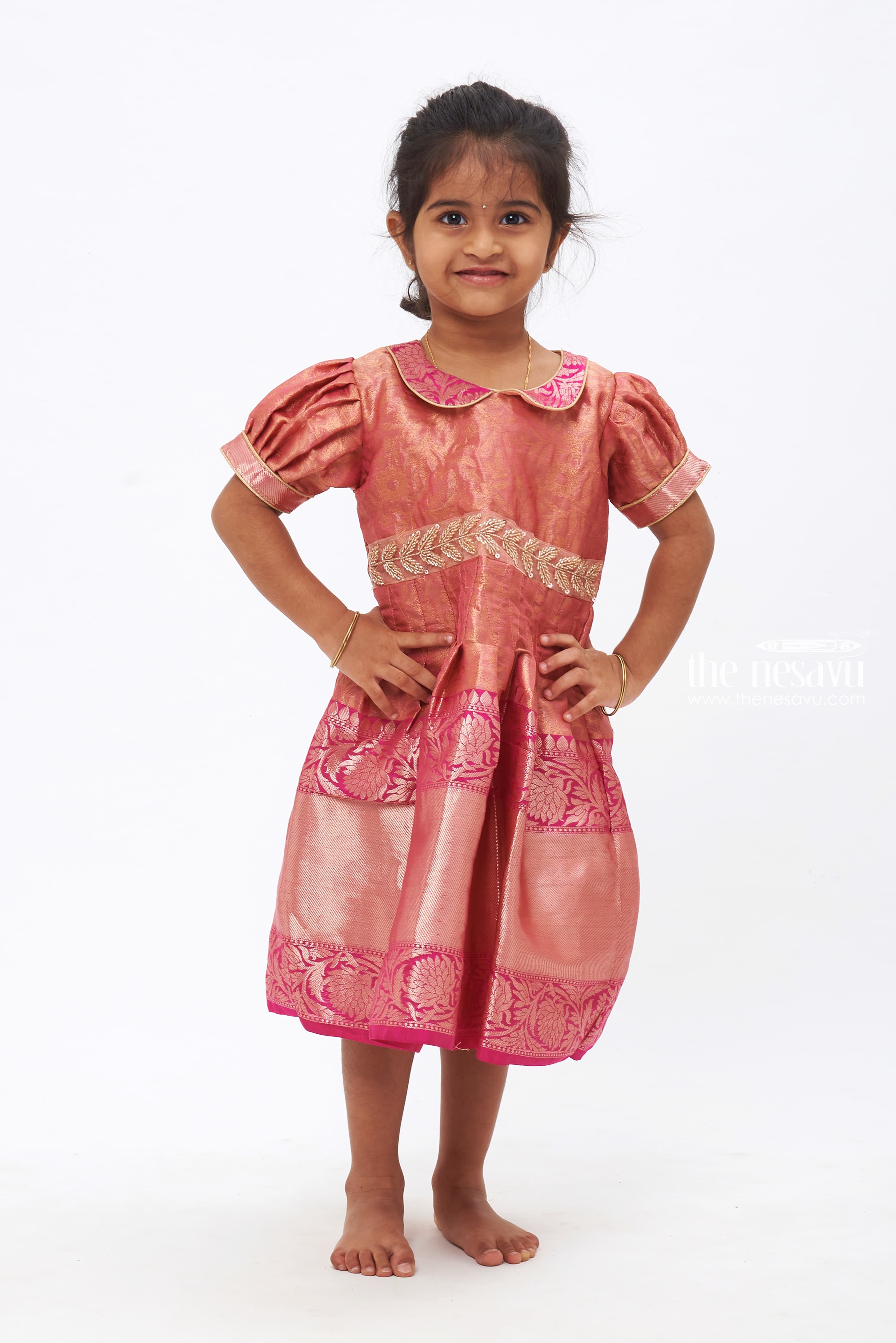 Pattu dresses for store baby girl online