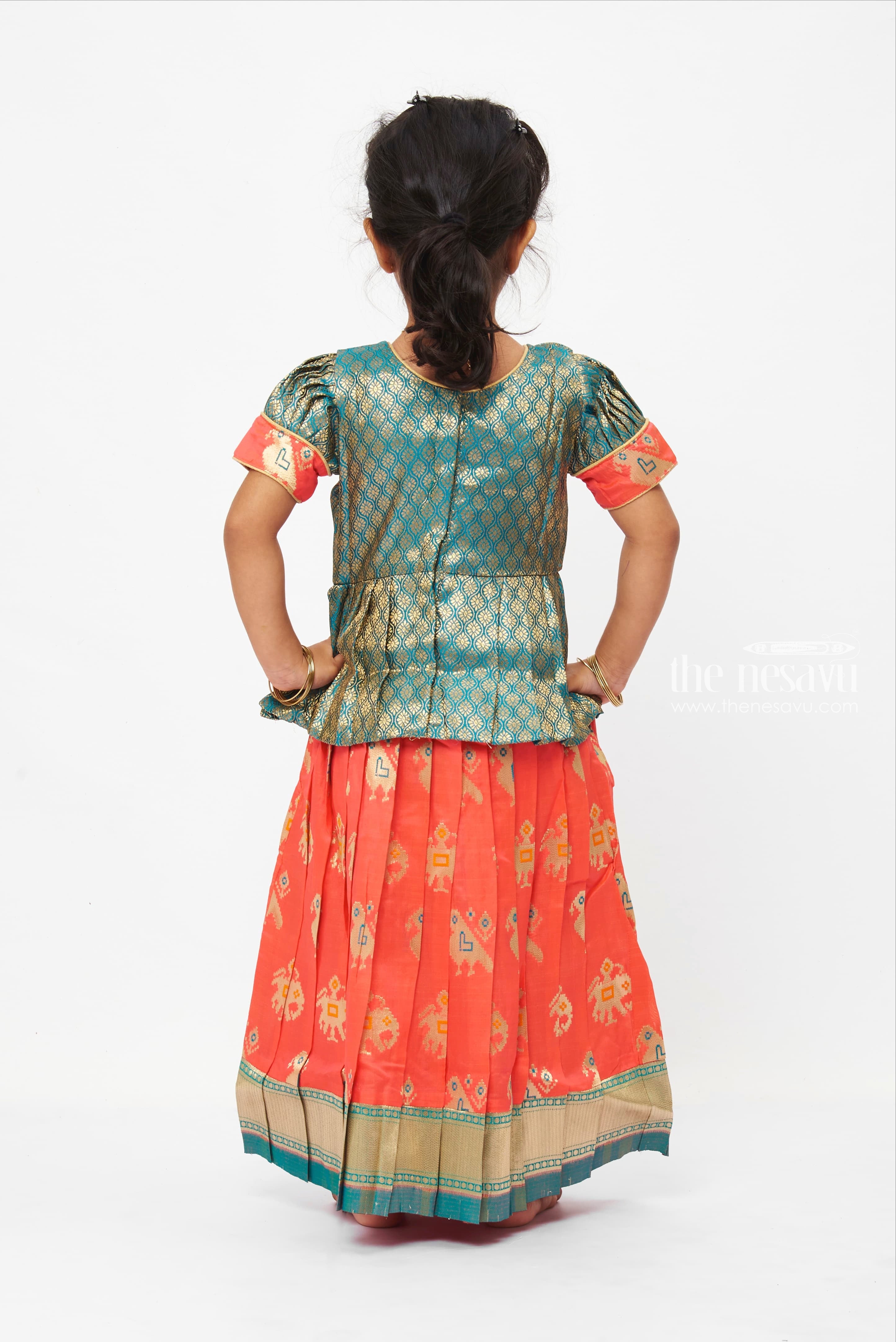 PURE KANCHI PATTU LEHENGAS(FREE SIZE)-KPL410 – Gayathri Reddy Traditional  Designer Studio