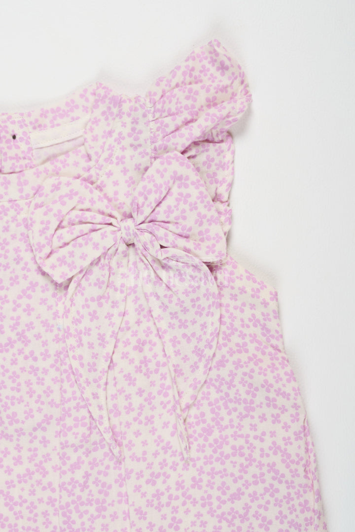 The Nesavu Girls Cotton Frock Stylish Girls Beautiful Cotton Frocks in Muslin with Tiny Floral Print Nesavu Nesavu Beautiful Girls Cotton Frock Tiny Floral Print Soft Muslin  Perfect Playdates Family Gatherings