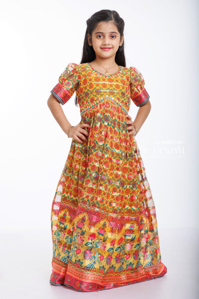 Girls Gown   Anarkali – The Nesavu