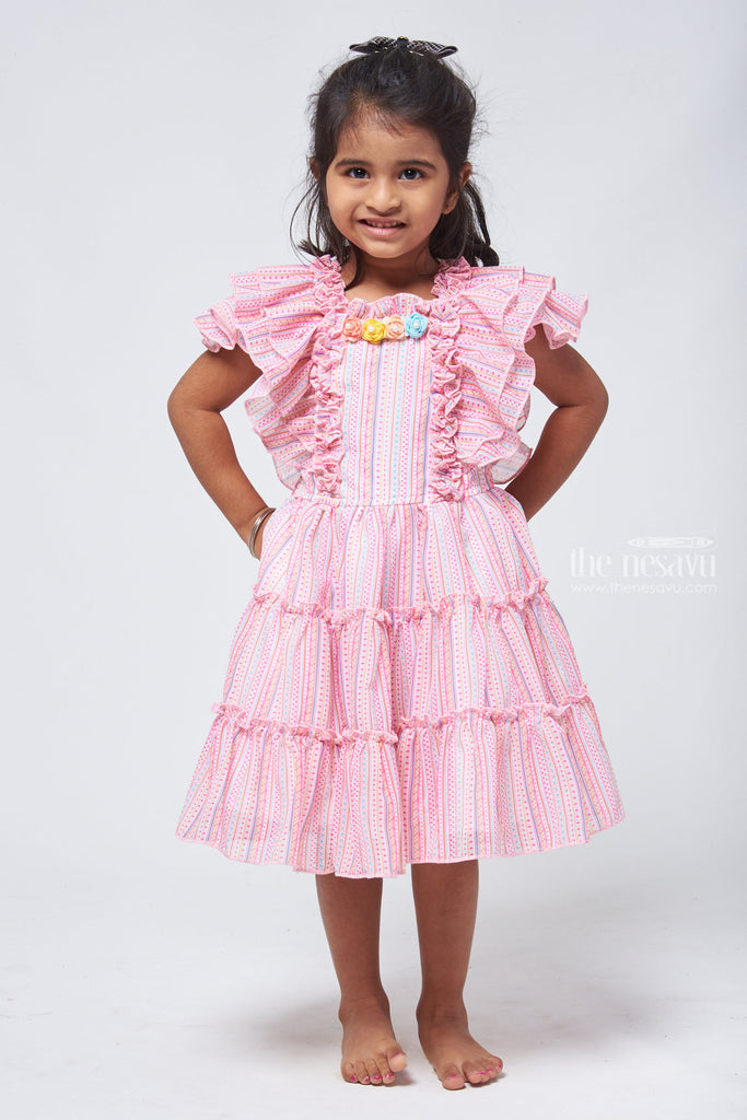 Buy Yellow Handwork Yoke With Tulle Net Frock | Nakshatra Kids | Dresses  for Baby Girl and Boy