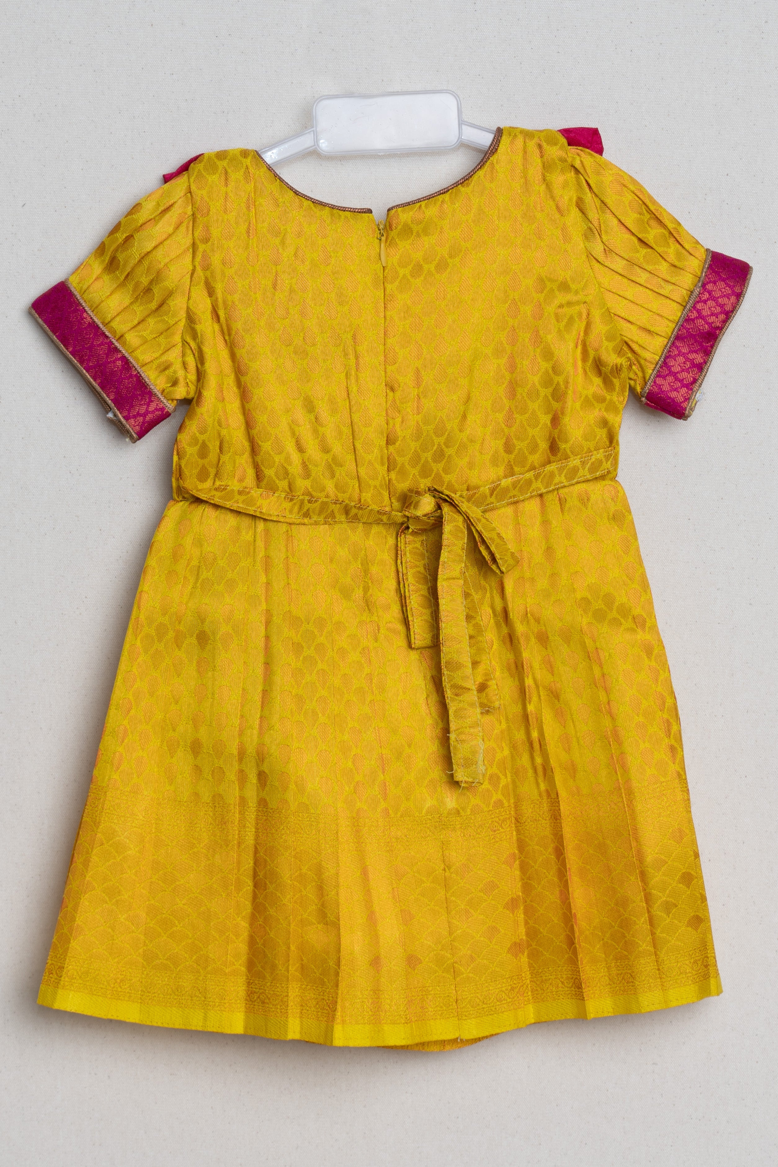 Buy Sagun Dresses Girls Yellow Floral A-Line Frock (2-3 Yrs)|Kids  Wear|Girls Frock|Kids Party Wear|Clothing Accessories|Baby Girls|Dresses| Frock| Online at Best Prices in India - JioMart.