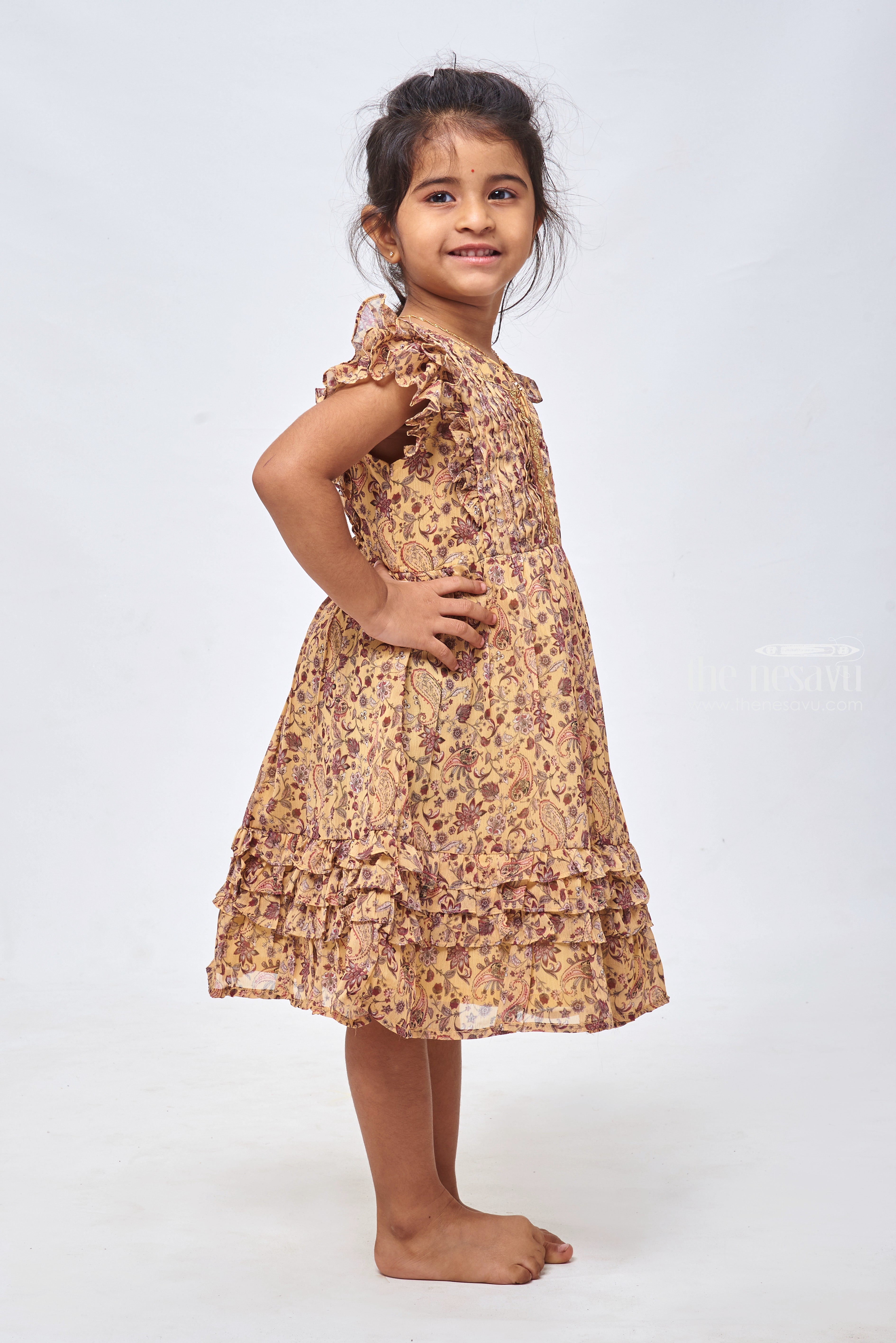 Buy Multicoloured Dresses & Frocks for Girls by BELLA MODA Online | Ajio.com