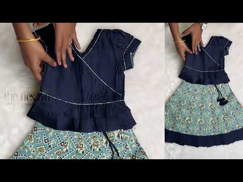 3 layered baby frock cutting and stitching || 1-2 year old girl dress  design - YouTube