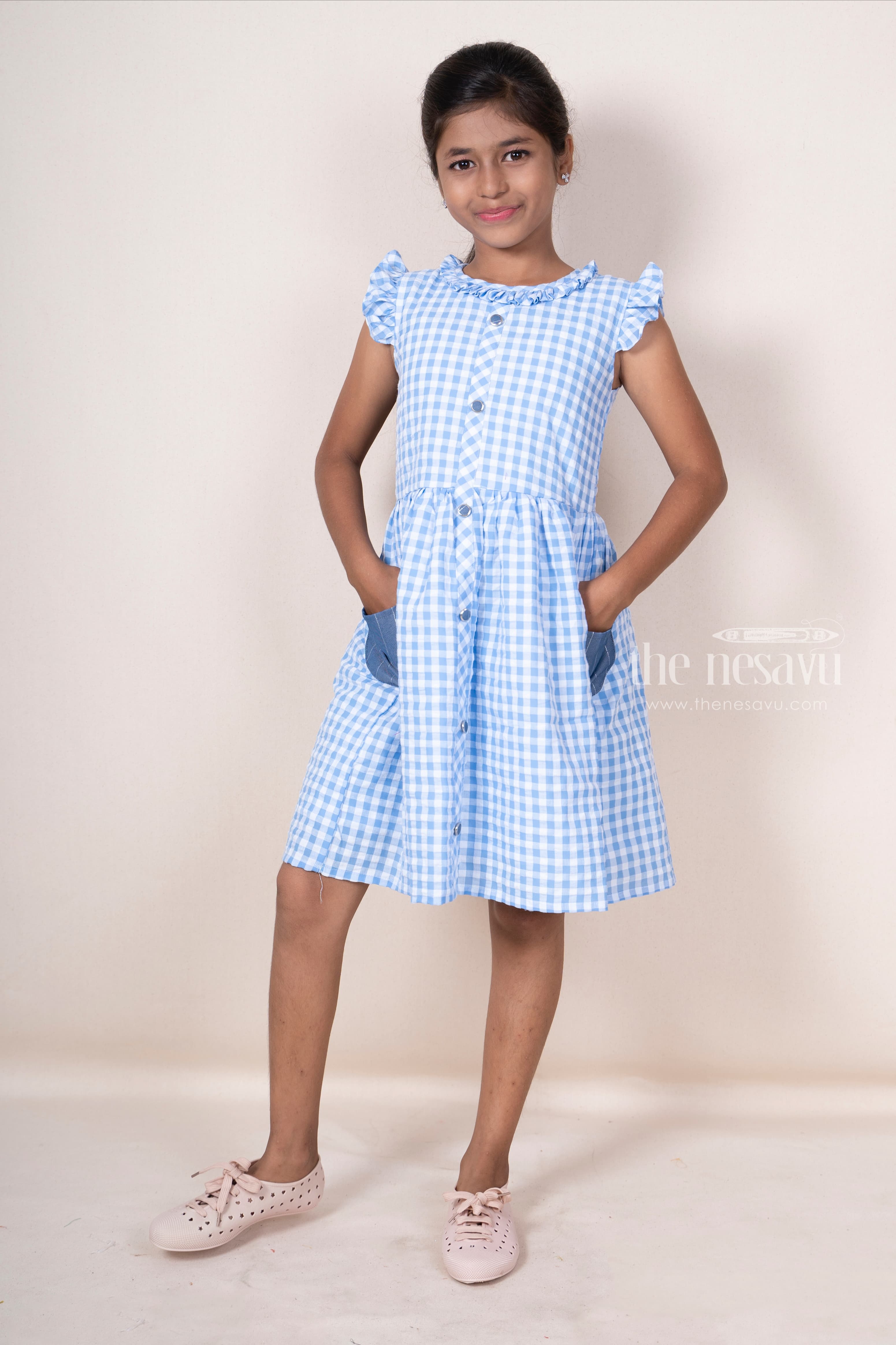 Source New style 100 cotton latest fashion soft casual check dress  patterns design on malibabacom